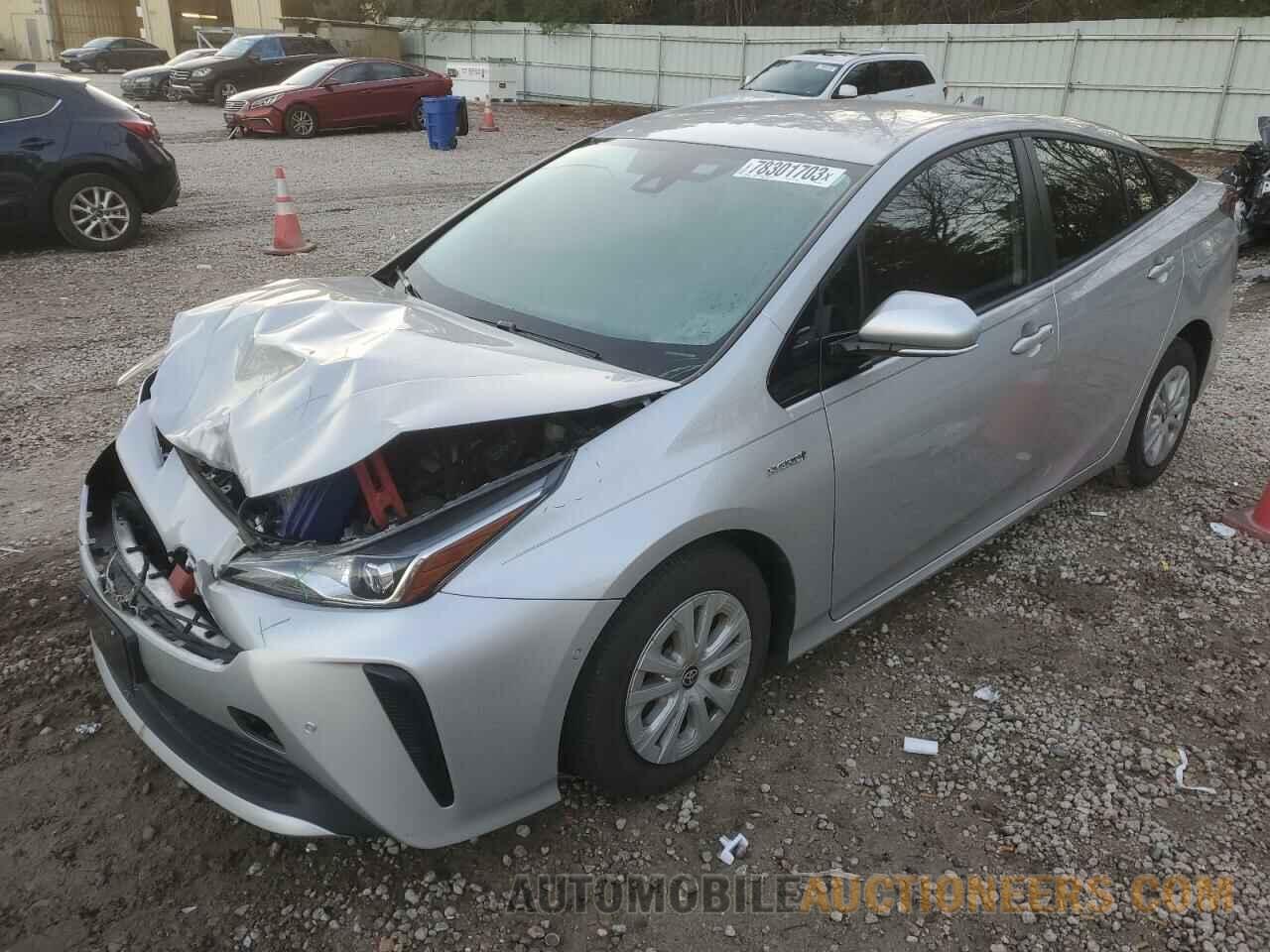 JTDKARFU0K3074329 TOYOTA PRIUS 2019