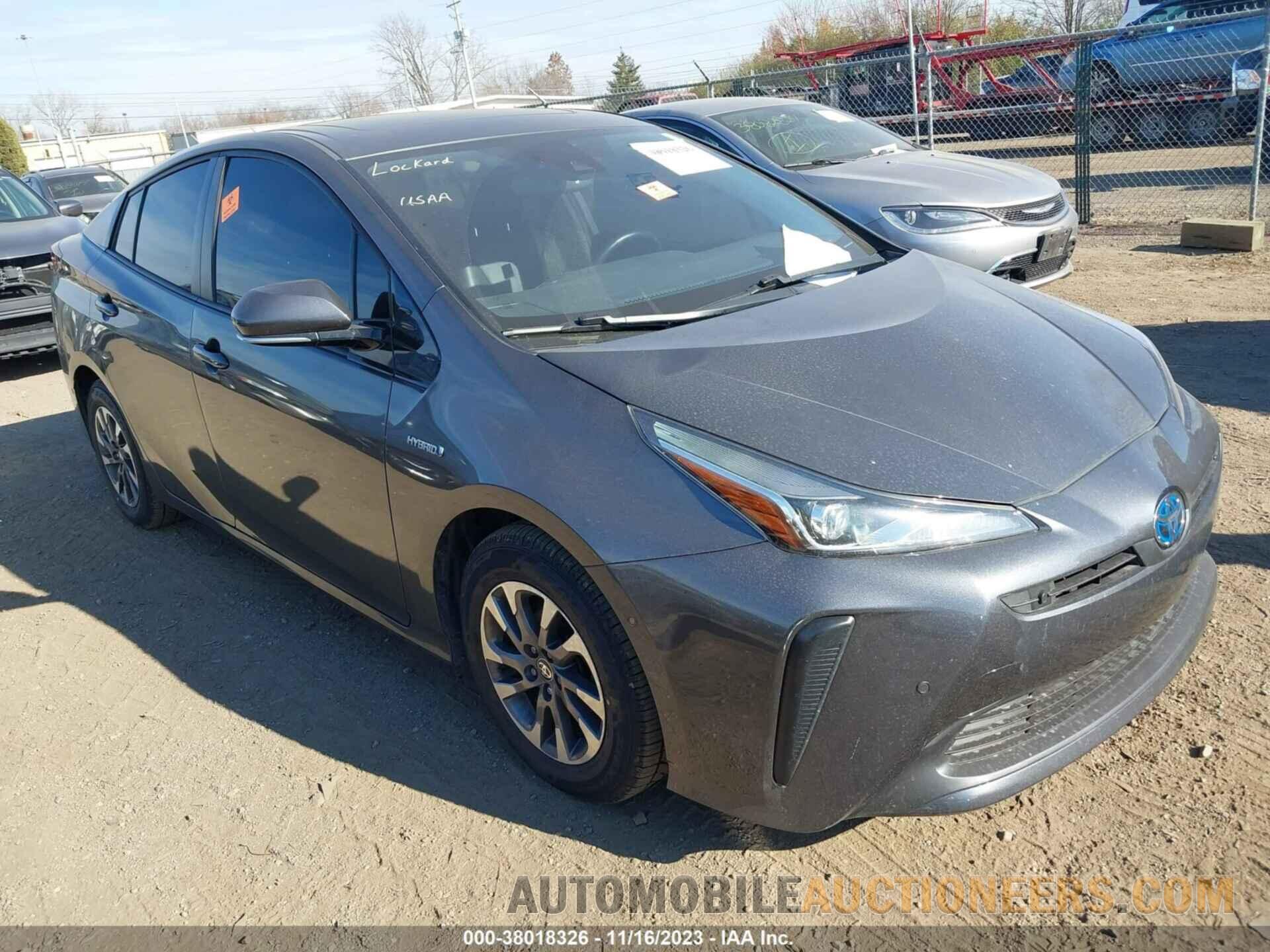 JTDKARFU0K3087355 TOYOTA PRIUS 2019