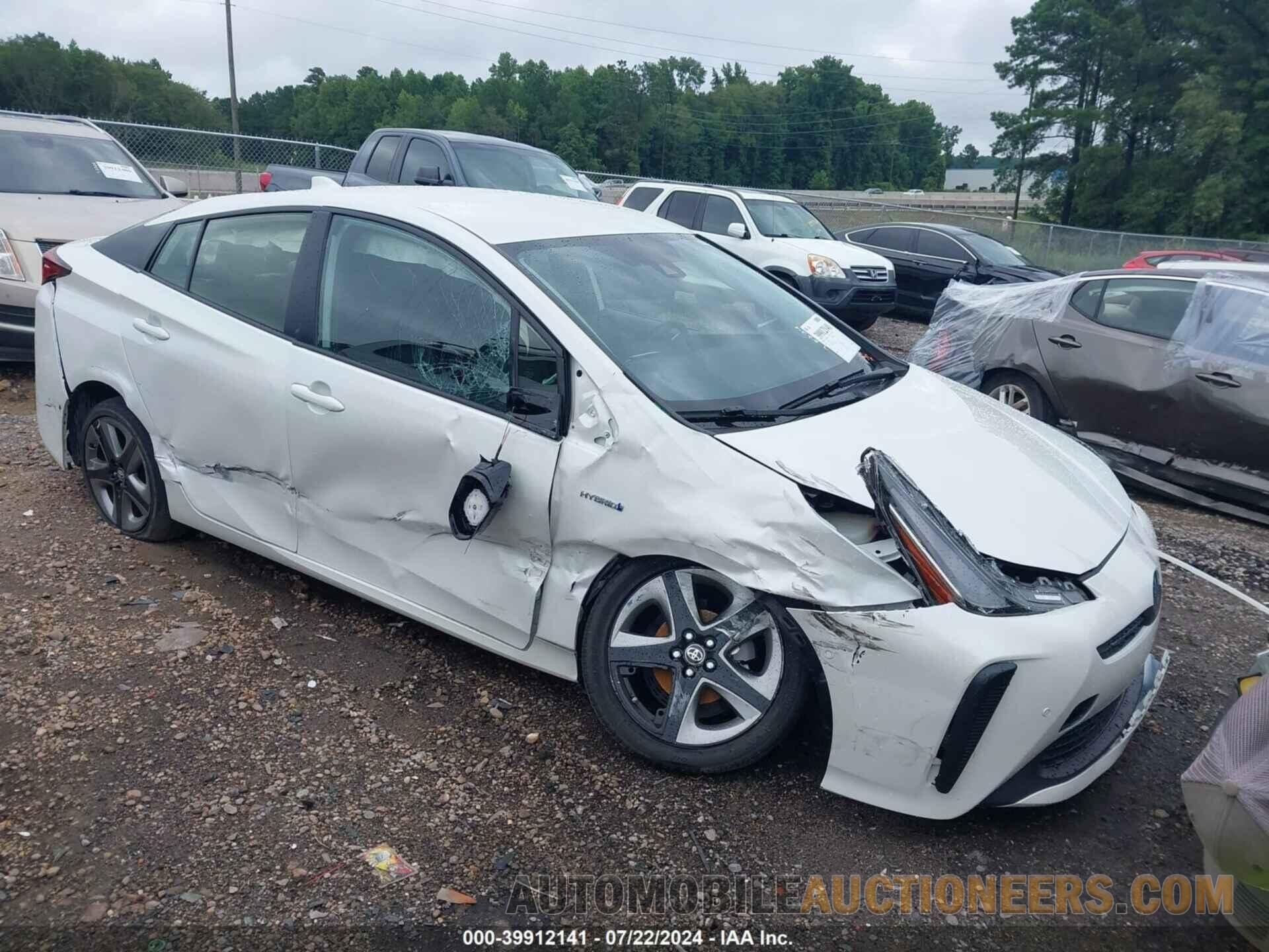 JTDKARFU0K3091566 TOYOTA PRIUS 2019