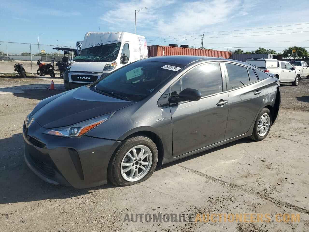 JTDKARFU0K3095987 TOYOTA PRIUS 2019