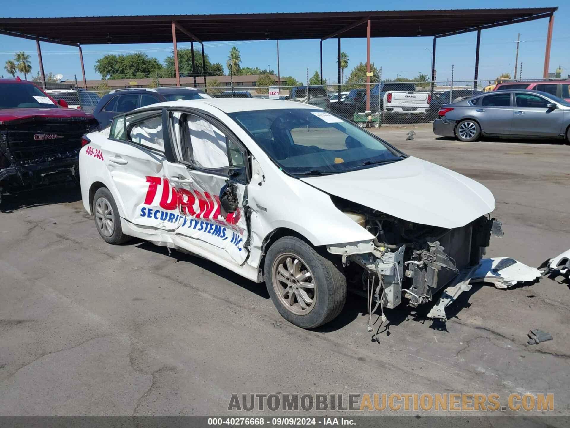 JTDKARFU0K3099666 TOYOTA PRIUS 2019