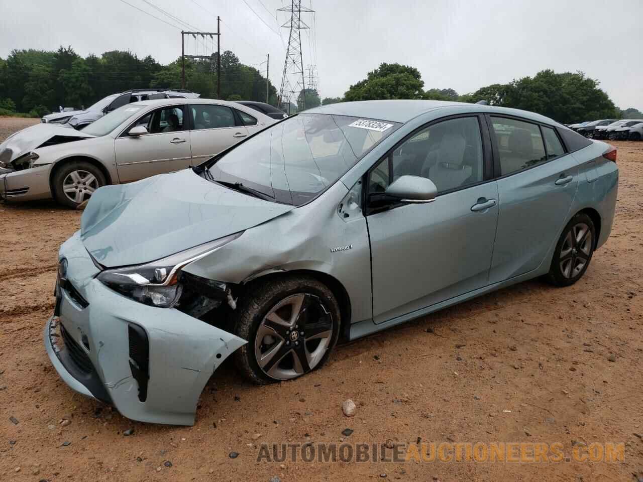 JTDKARFU0K3101674 TOYOTA PRIUS 2019