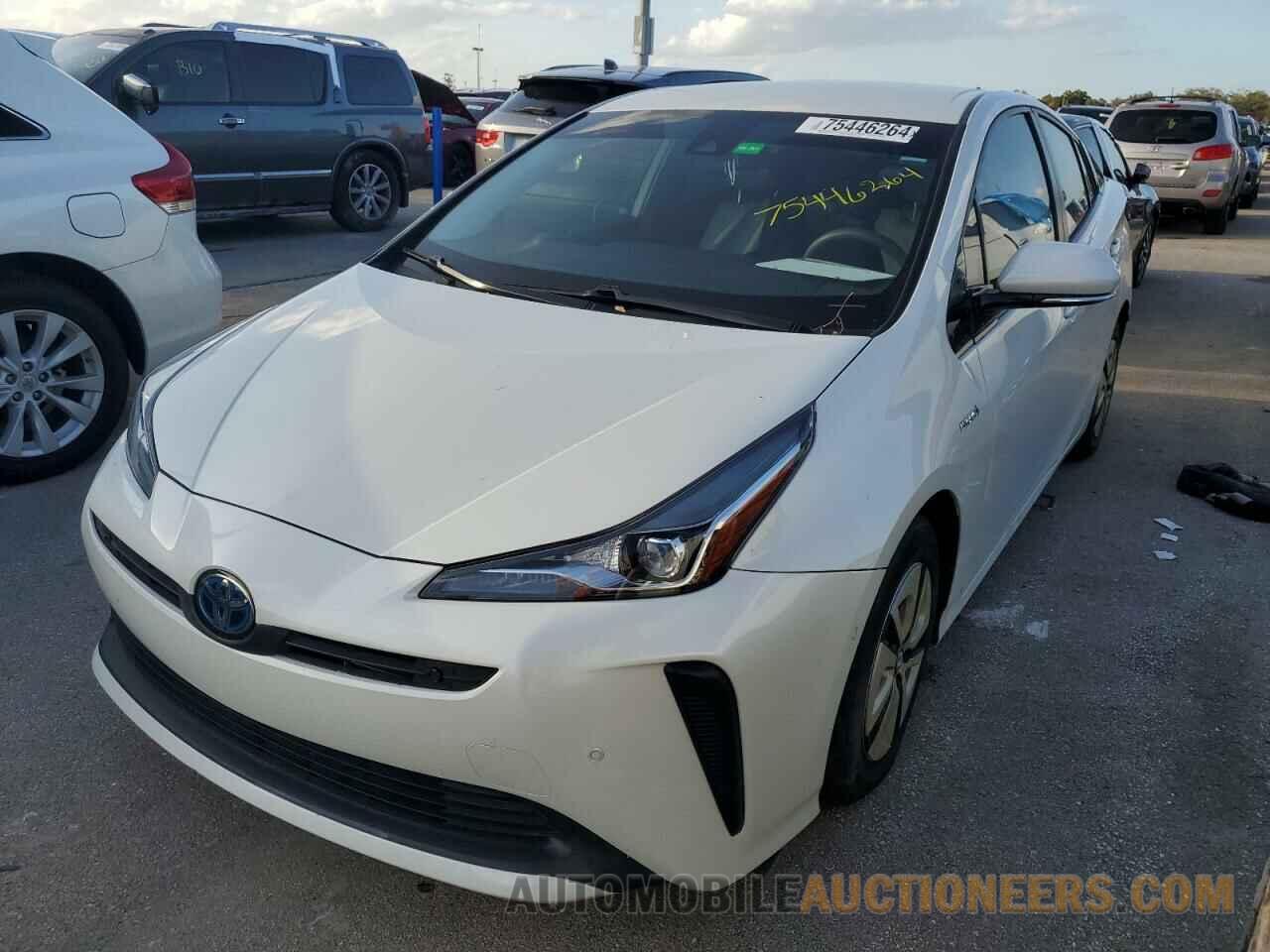 JTDKARFU0K3101951 TOYOTA PRIUS 2019