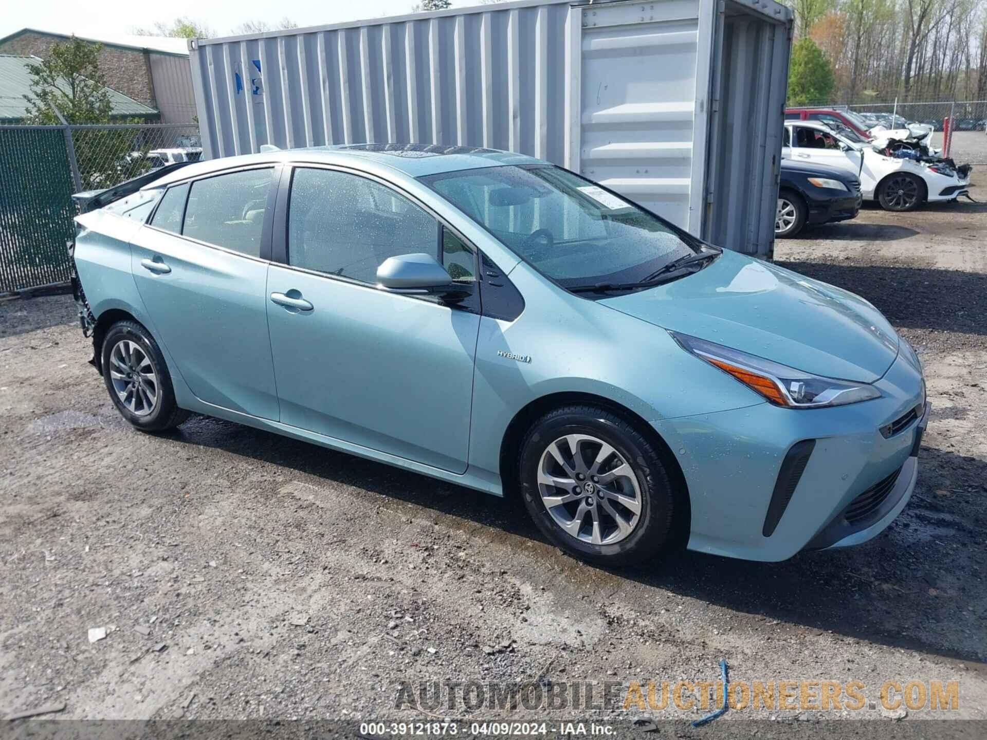 JTDKARFU0K3102517 TOYOTA PRIUS 2019