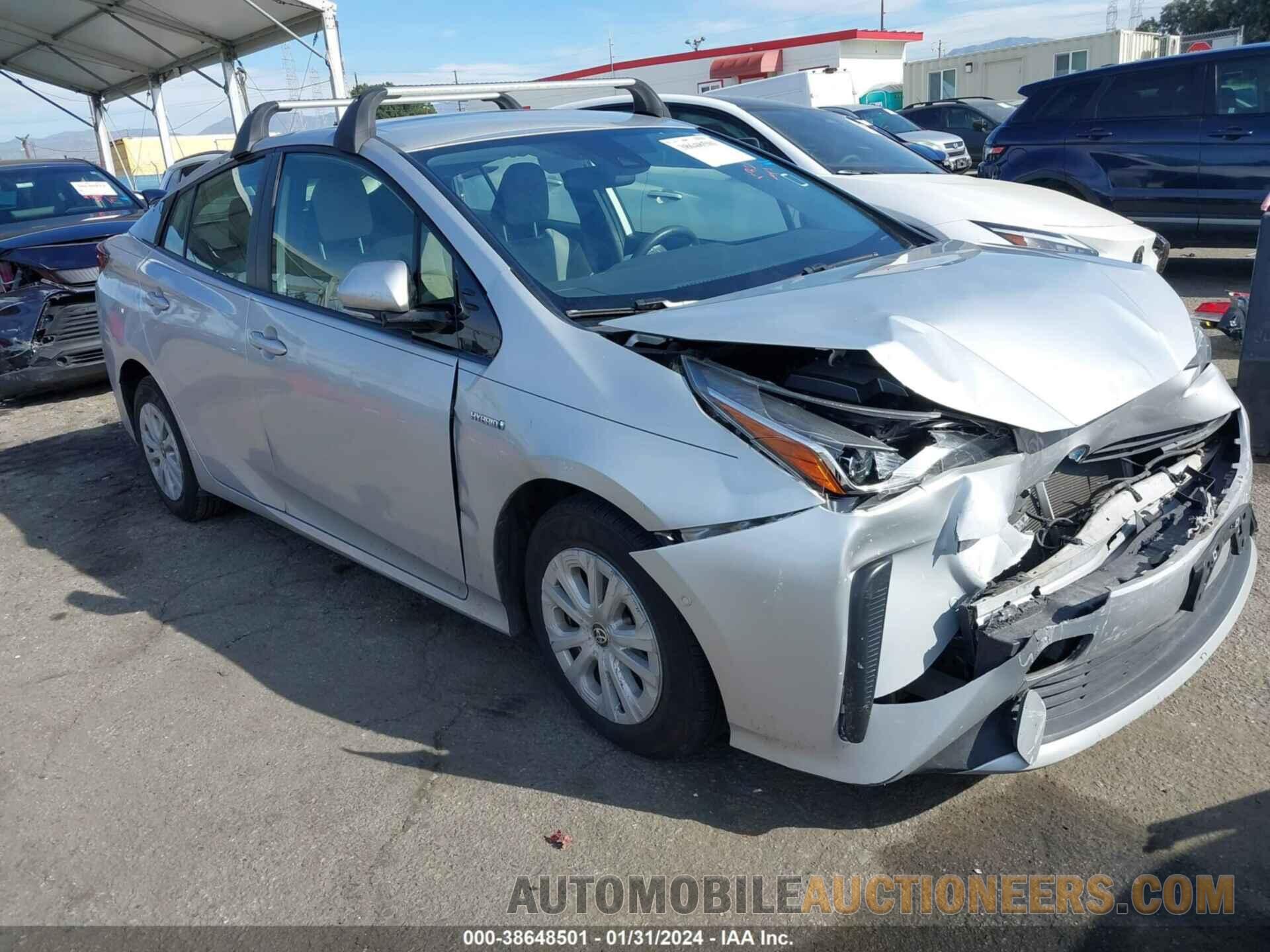 JTDKARFU0L3104026 TOYOTA PRIUS 2020