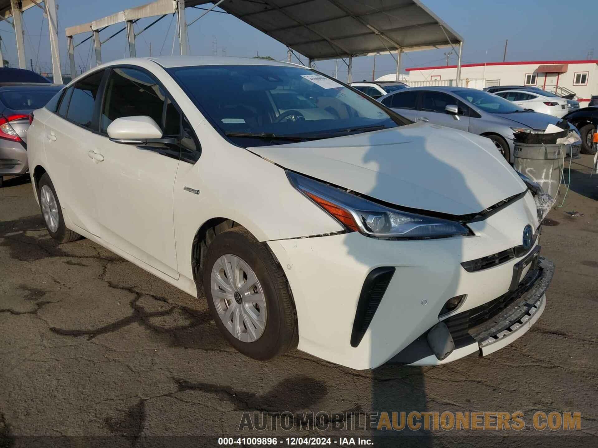 JTDKARFU0L3105015 TOYOTA PRIUS 2020