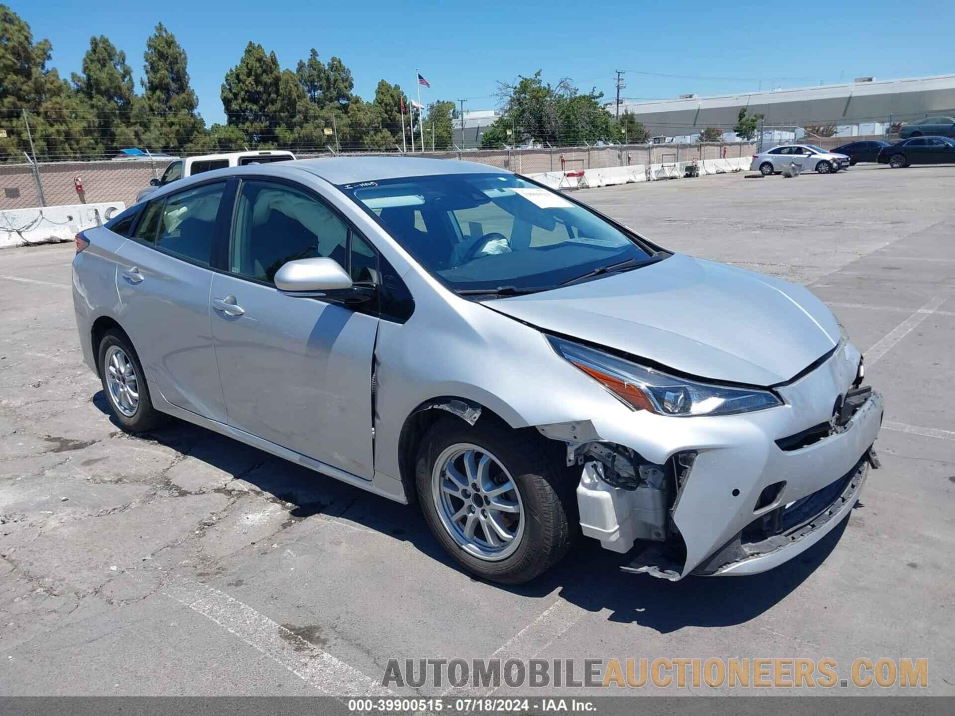 JTDKARFU0L3105757 TOYOTA PRIUS 2020