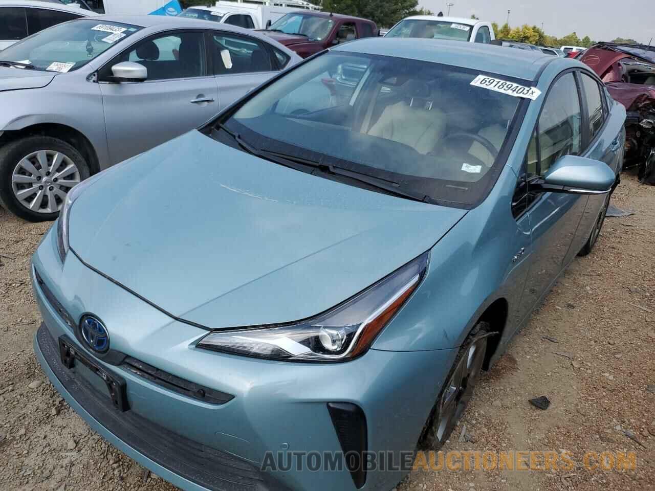 JTDKARFU0L3106620 TOYOTA PRIUS 2020