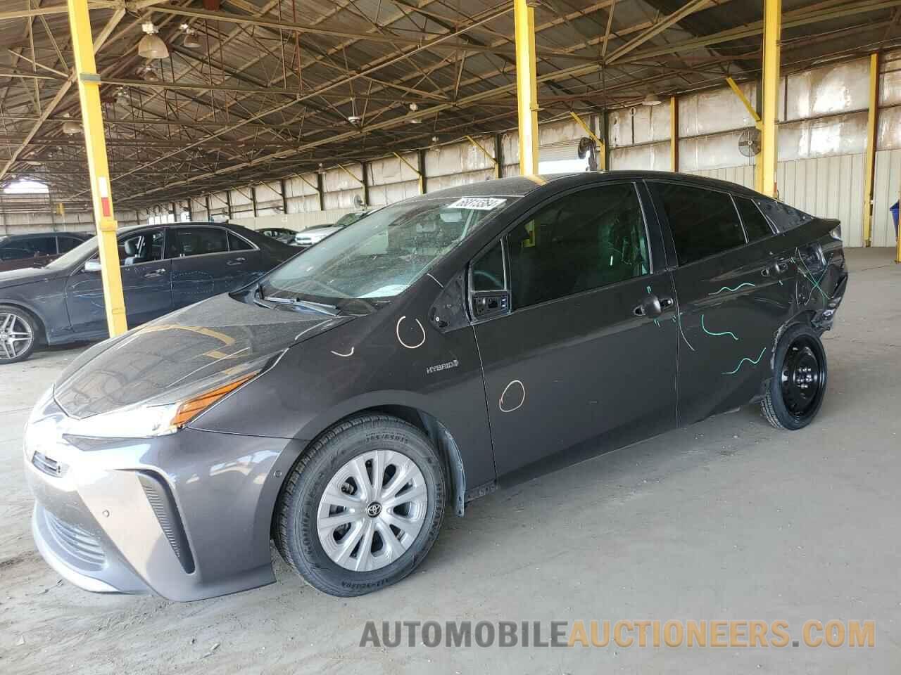 JTDKARFU0L3108125 TOYOTA PRIUS 2020