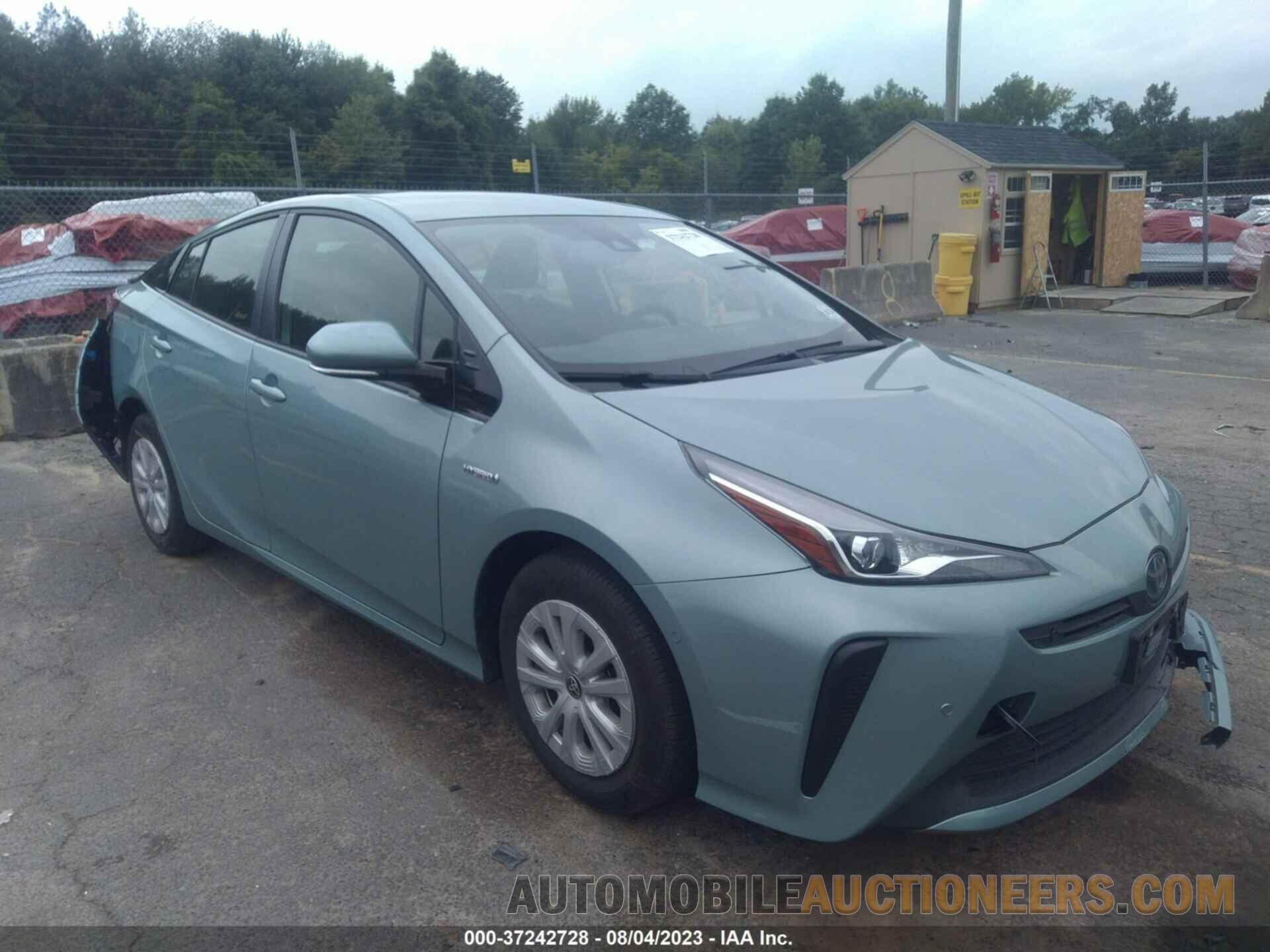 JTDKARFU0L3116631 TOYOTA PRIUS 2020