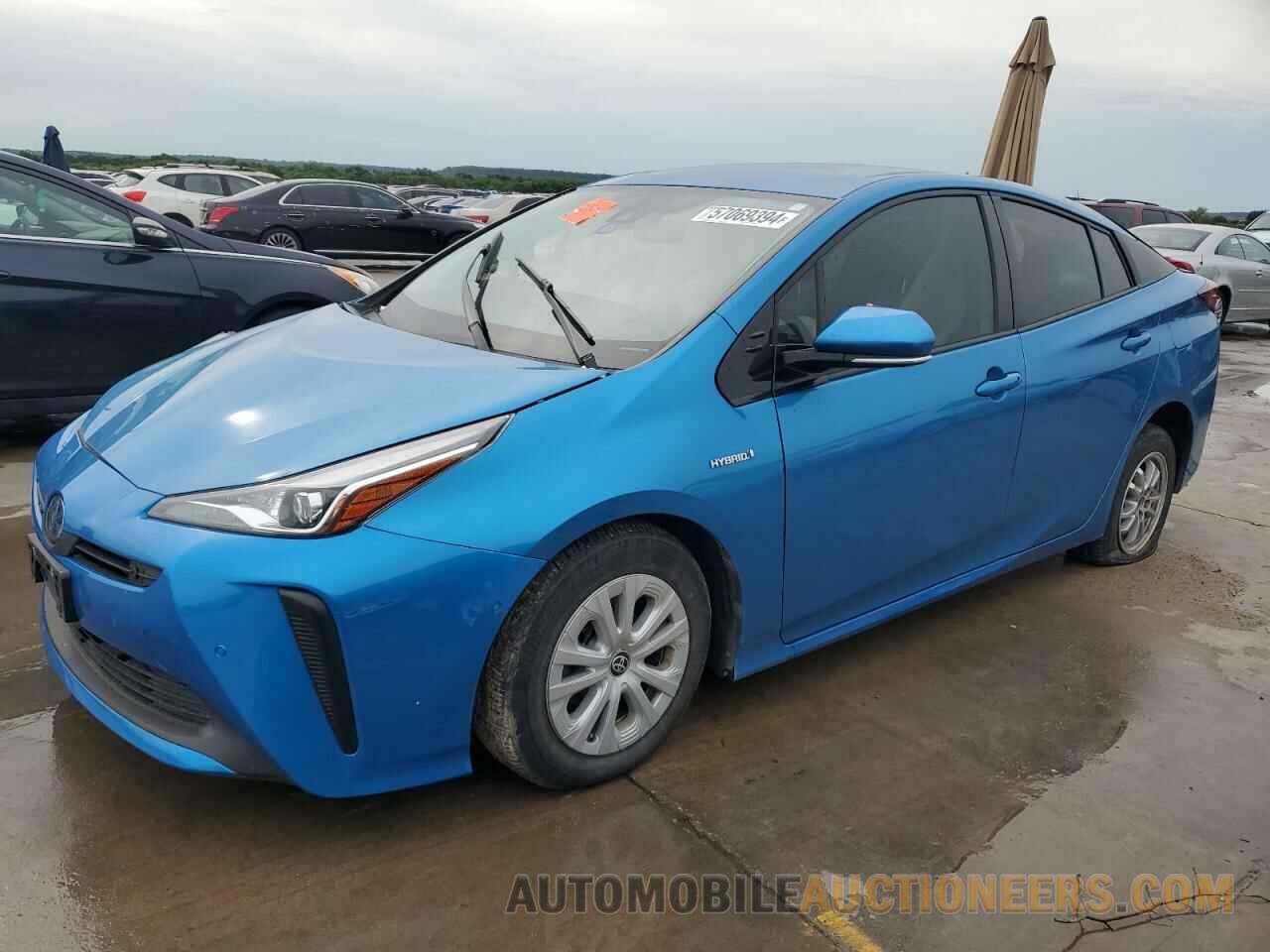 JTDKARFU0L3117178 TOYOTA PRIUS 2020