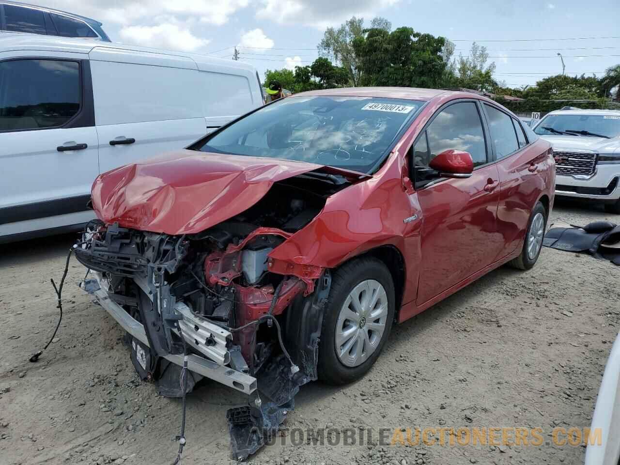 JTDKARFU0L3122462 TOYOTA PRIUS 2020