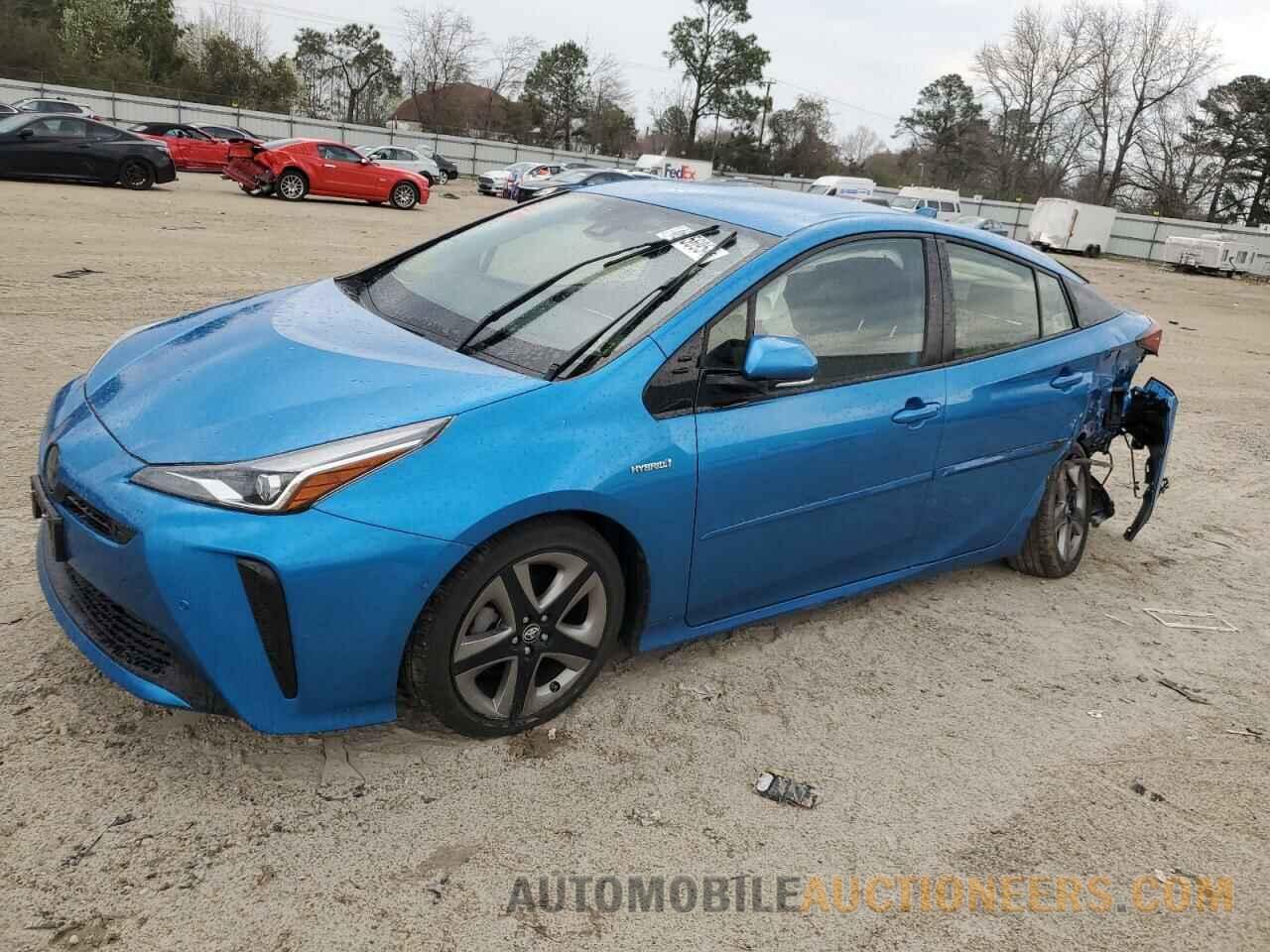 JTDKARFU0L3122882 TOYOTA PRIUS 2020