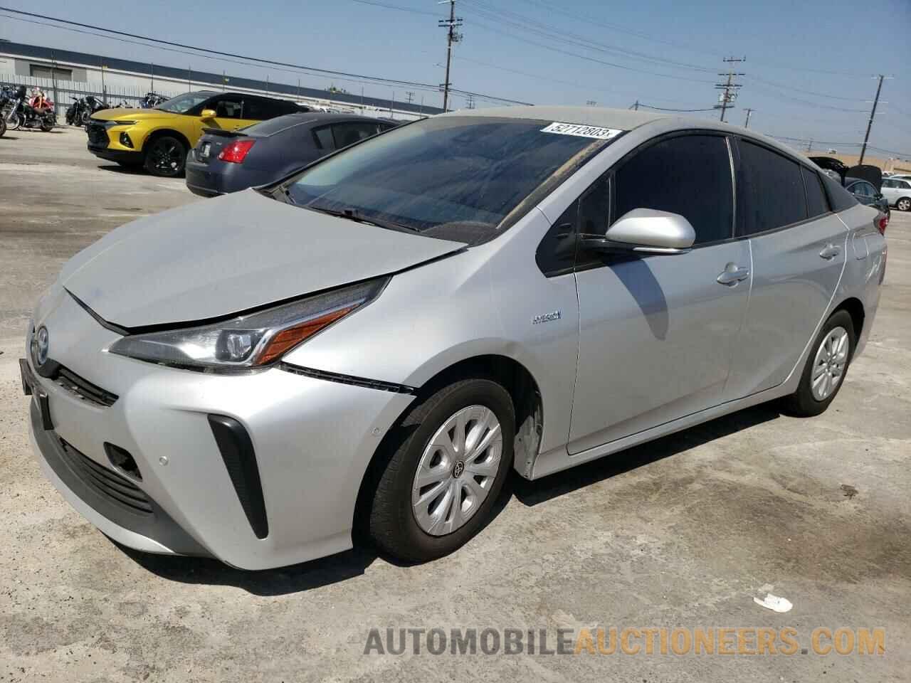 JTDKARFU0L3124177 TOYOTA PRIUS 2020