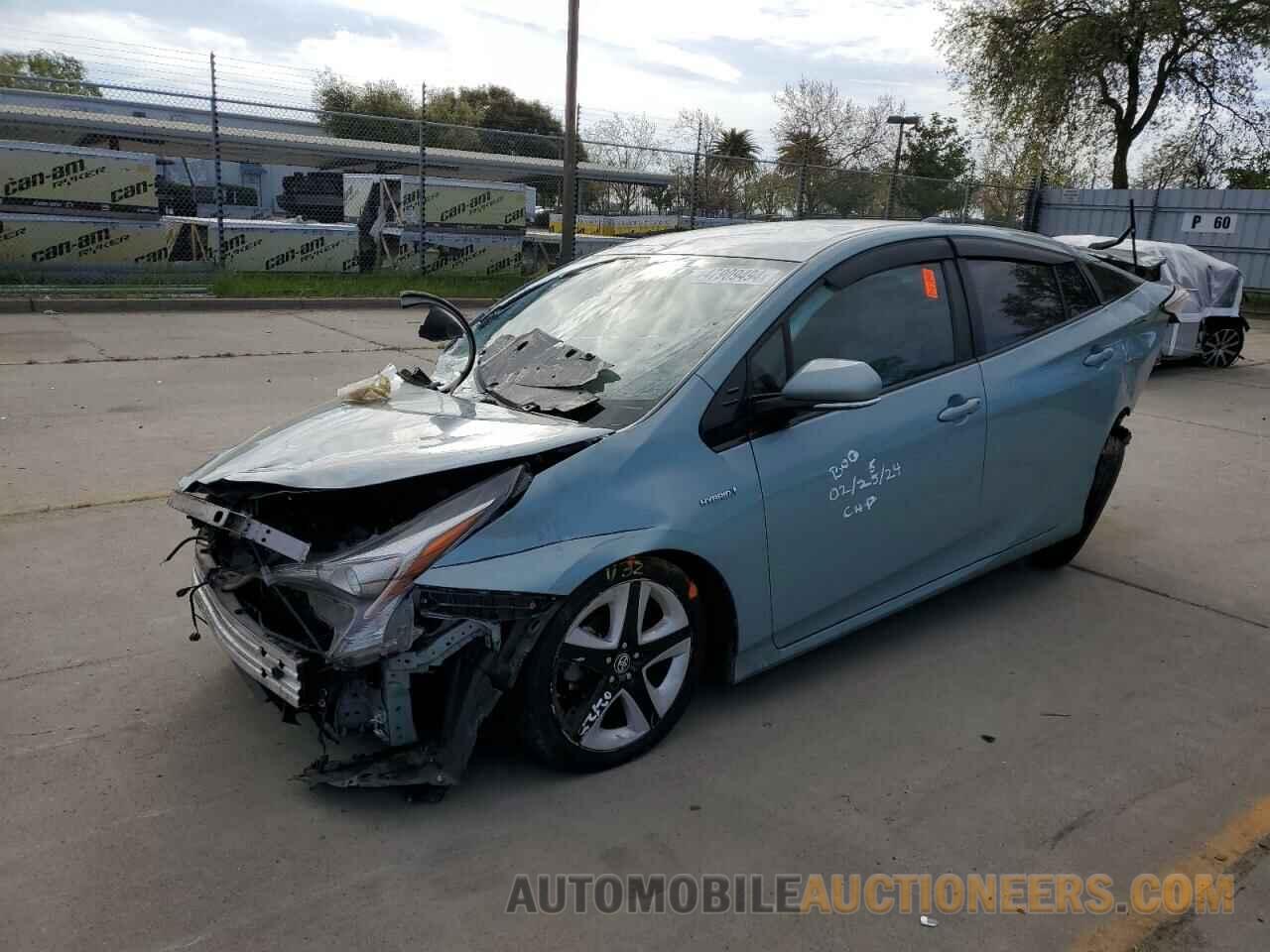 JTDKARFU1G3001087 TOYOTA PRIUS 2016