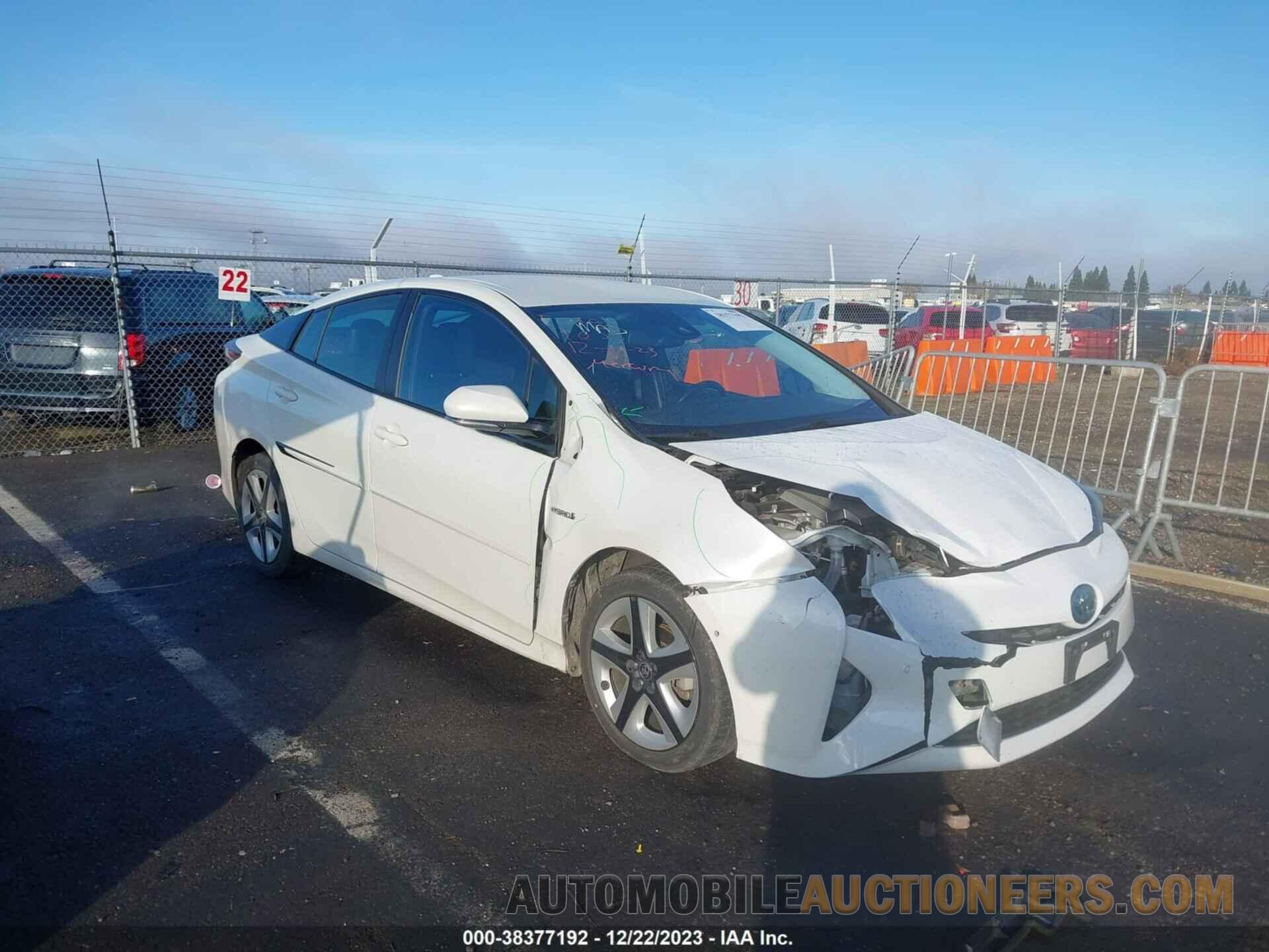 JTDKARFU1G3013384 TOYOTA PRIUS 2016