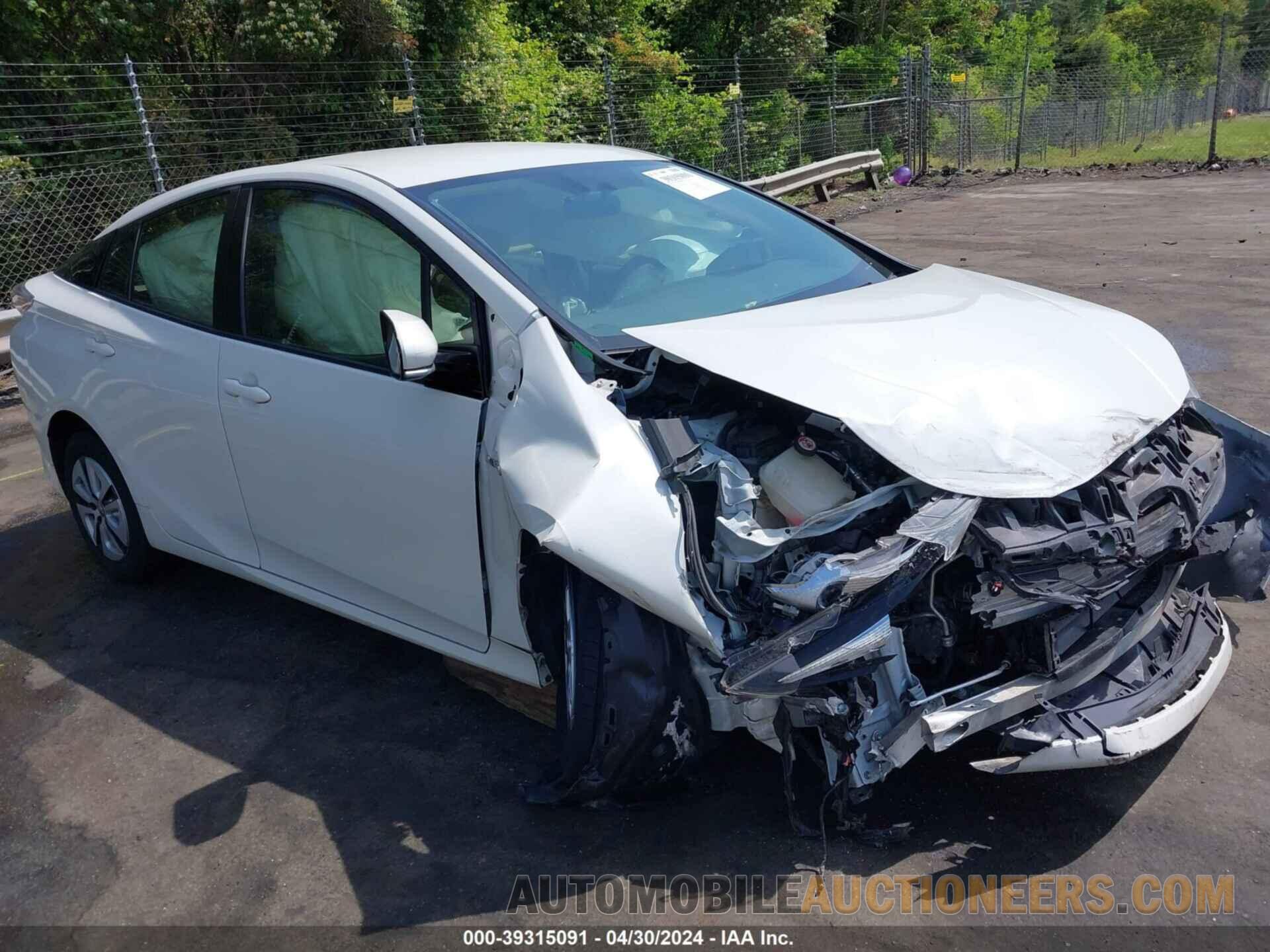 JTDKARFU1G3025809 TOYOTA PRIUS 2016