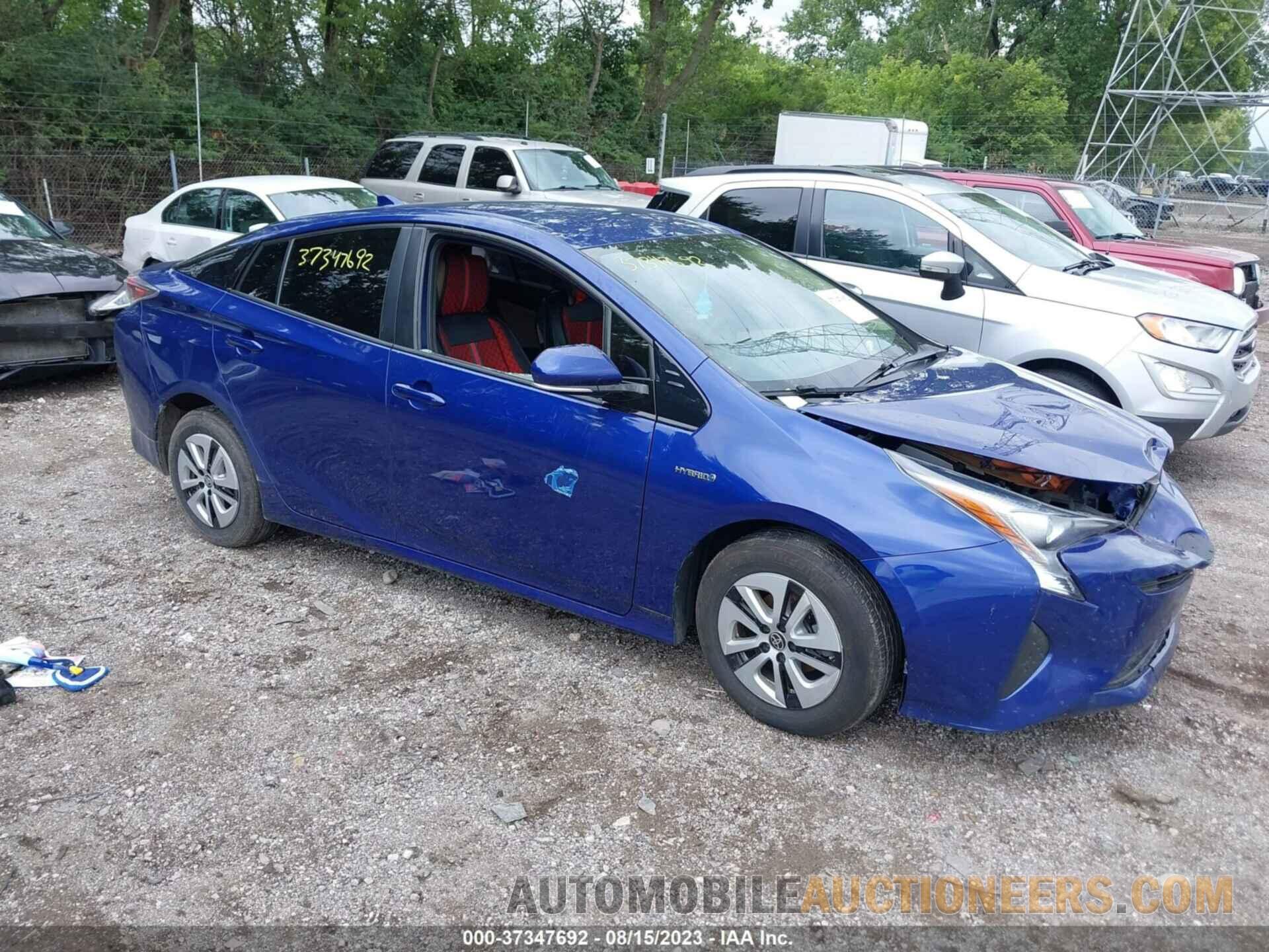 JTDKARFU1G3500570 TOYOTA PRIUS 2016