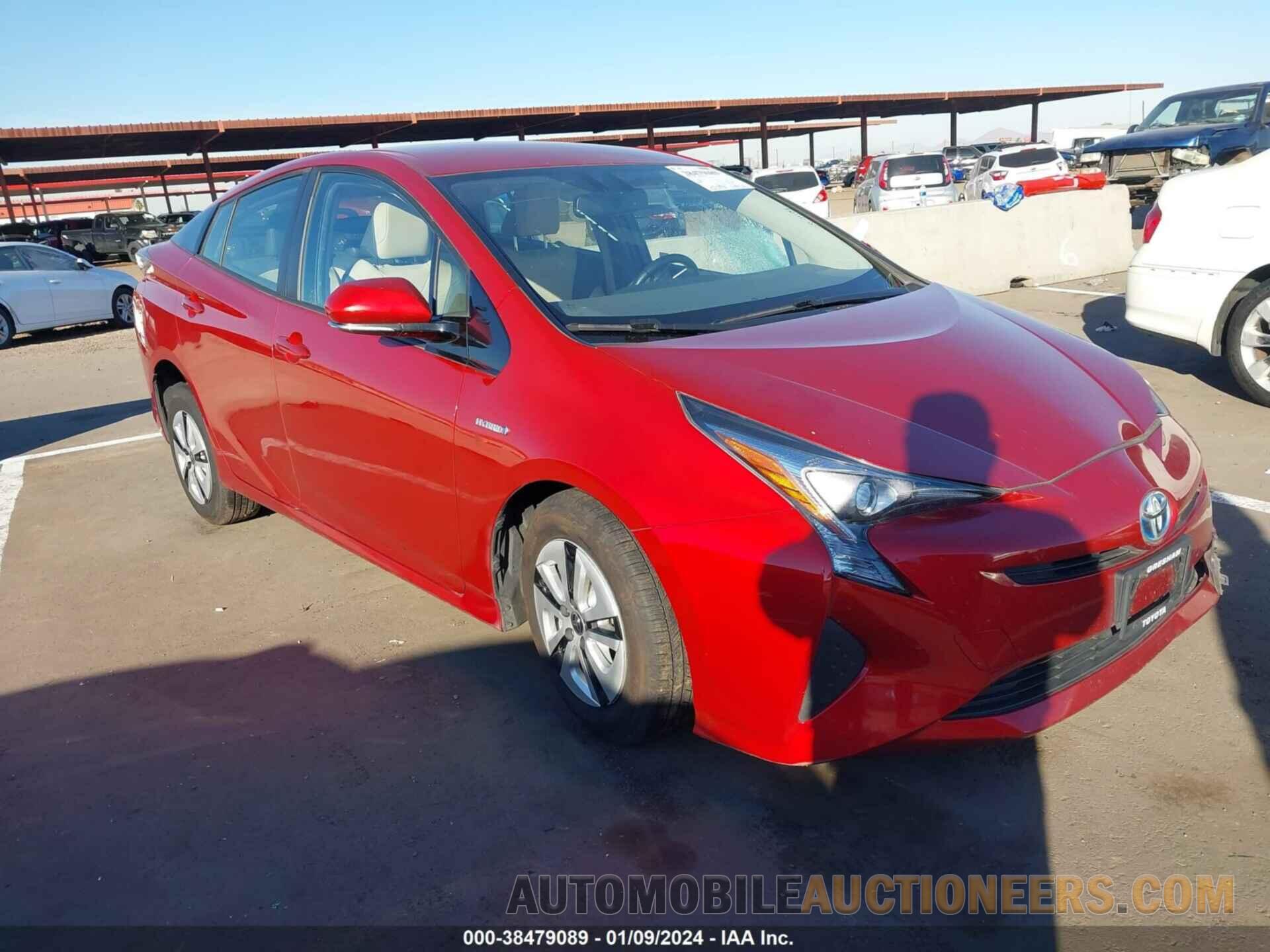 JTDKARFU1G3510175 TOYOTA PRIUS 2016