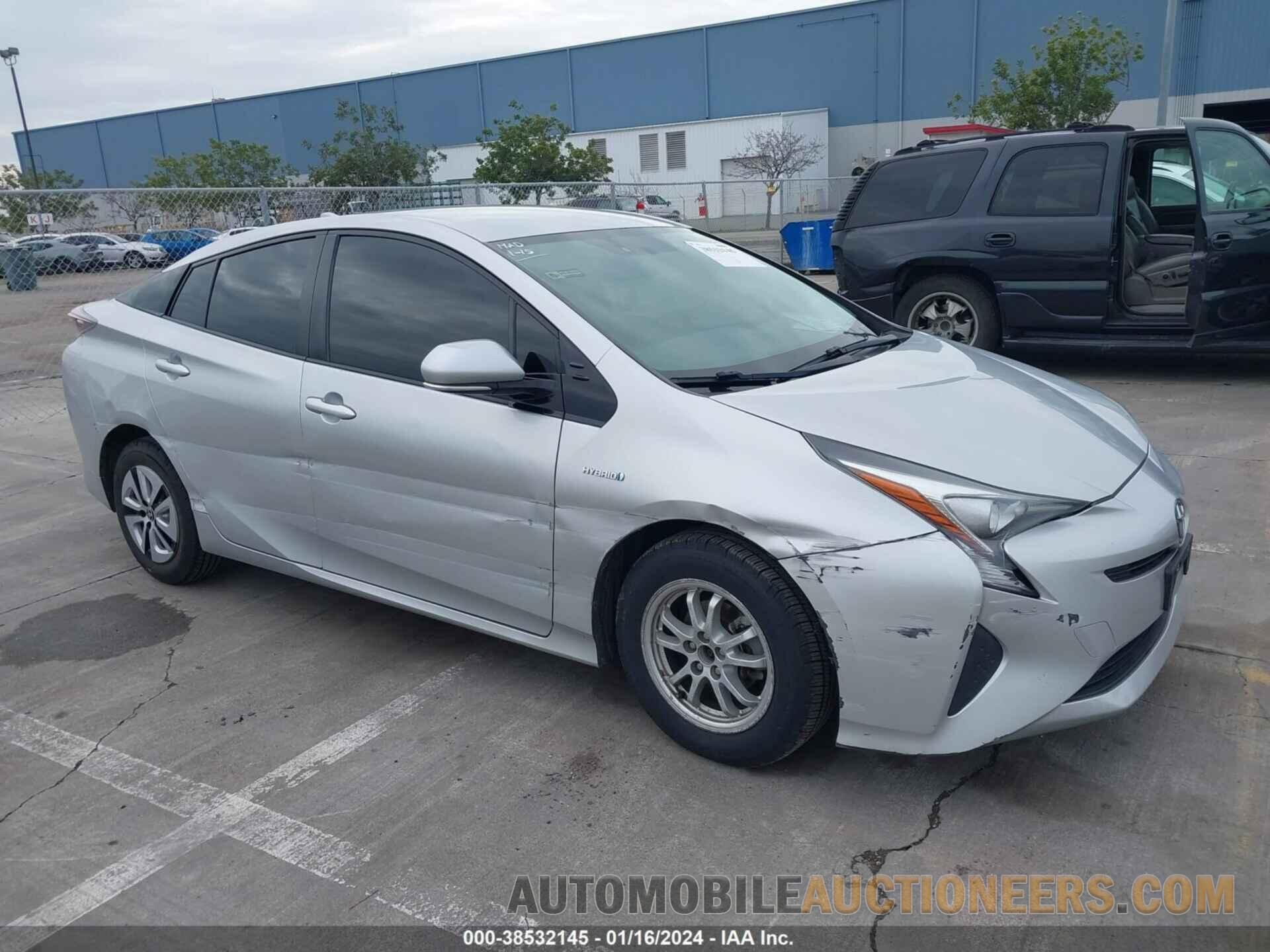 JTDKARFU1G3520401 TOYOTA PRIUS 2016