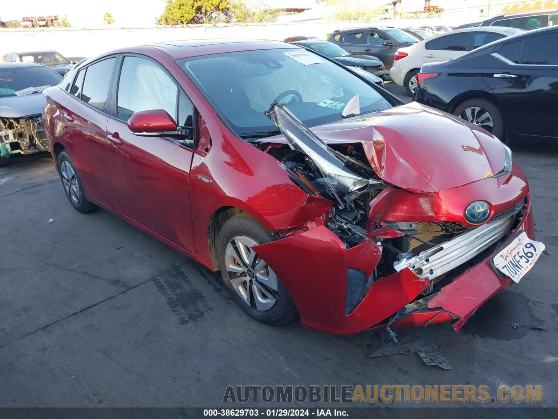 JTDKARFU1G3523458 TOYOTA PRIUS 2016