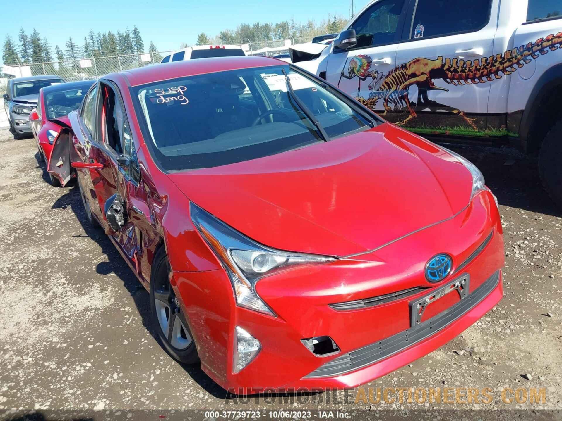 JTDKARFU1G3525212 TOYOTA PRIUS 2016