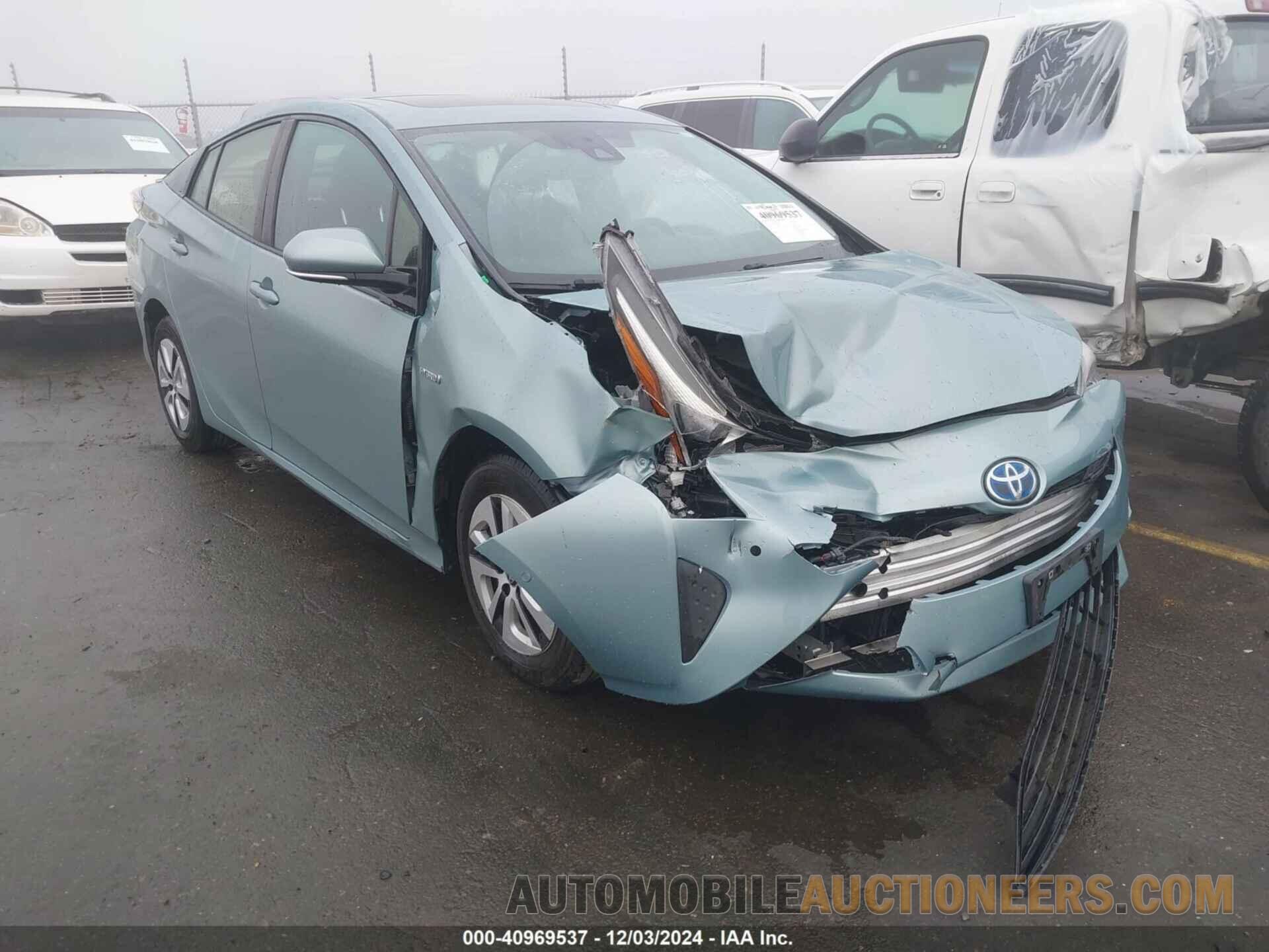 JTDKARFU1H3037105 TOYOTA PRIUS 2017