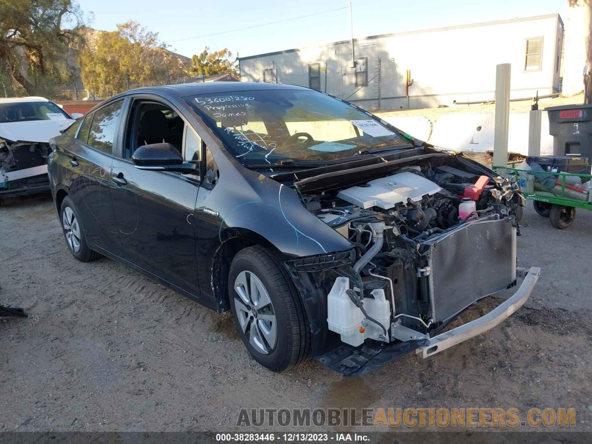 JTDKARFU1H3040201 TOYOTA PRIUS 2017