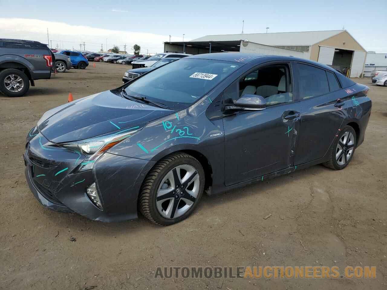 JTDKARFU1H3043468 TOYOTA PRIUS 2017