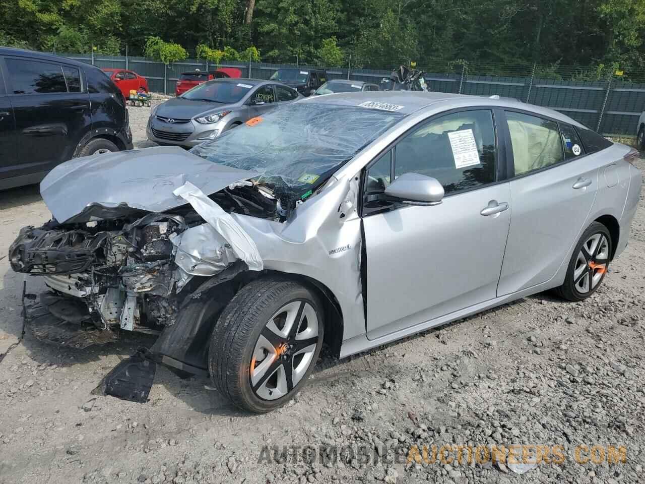 JTDKARFU1H3043700 TOYOTA PRIUS 2017