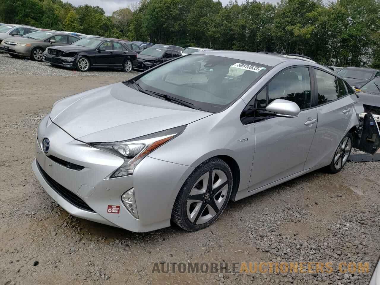 JTDKARFU1H3048007 TOYOTA PRIUS 2017