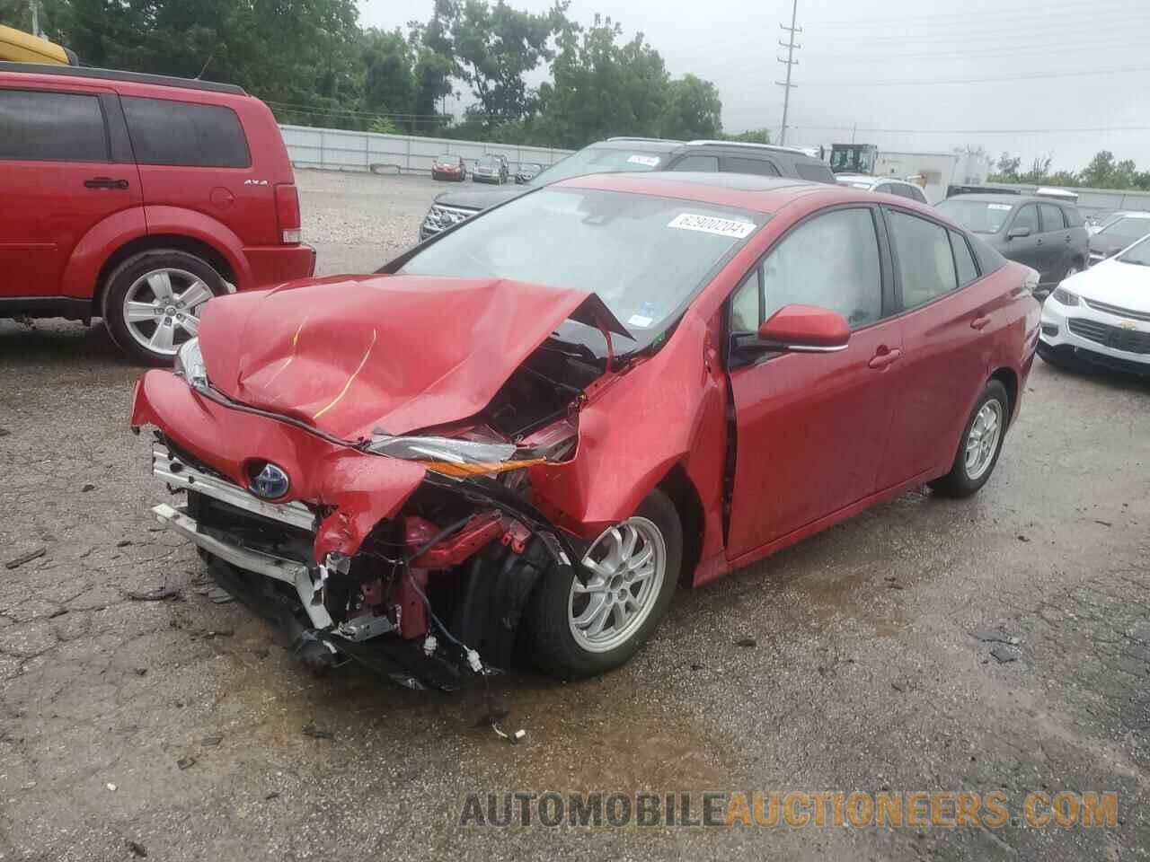 JTDKARFU1H3527950 TOYOTA PRIUS 2017