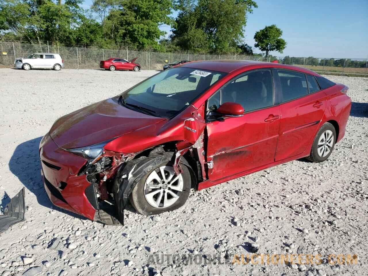 JTDKARFU1H3529973 TOYOTA PRIUS 2017