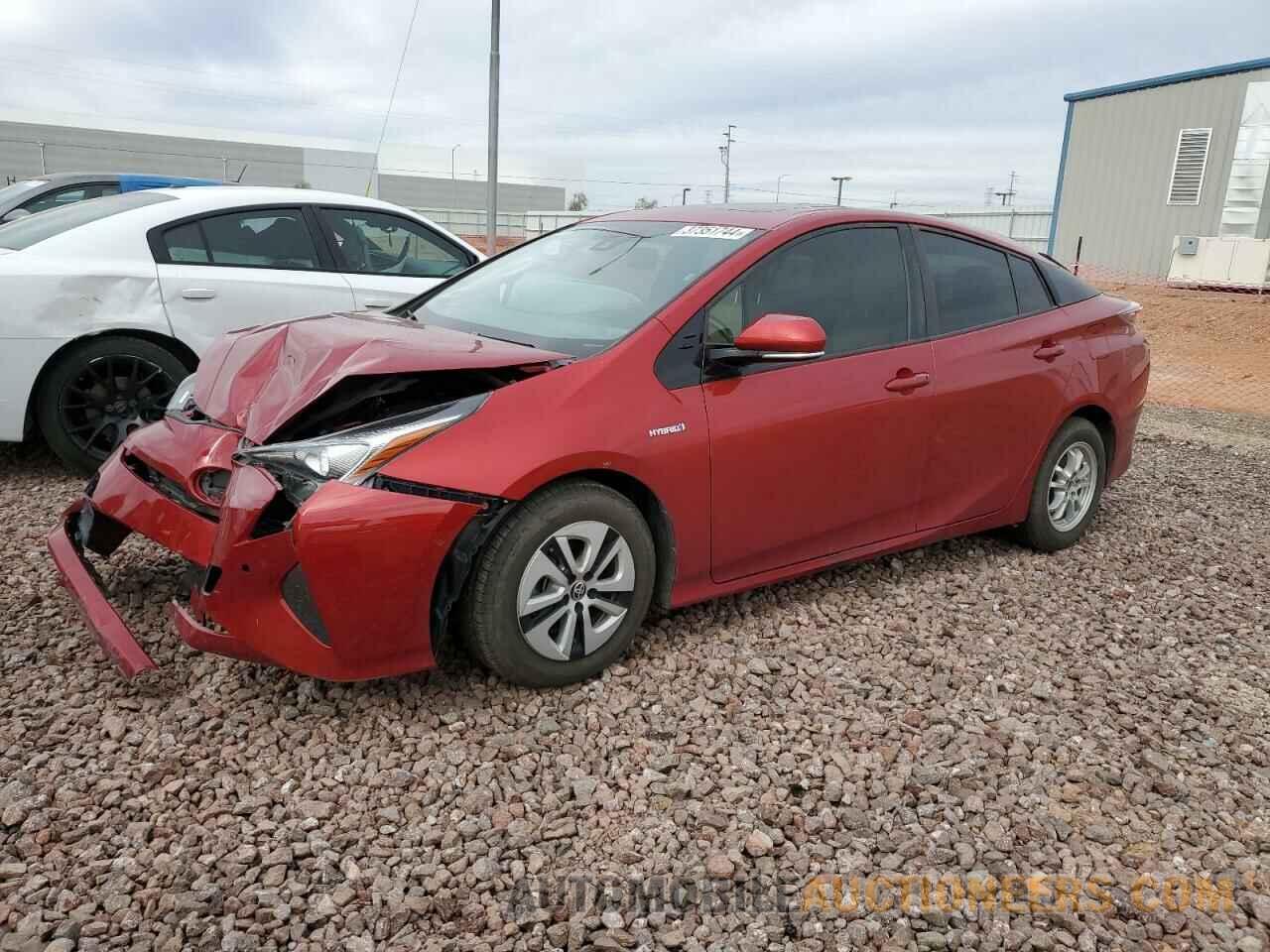 JTDKARFU1H3537927 TOYOTA PRIUS 2017