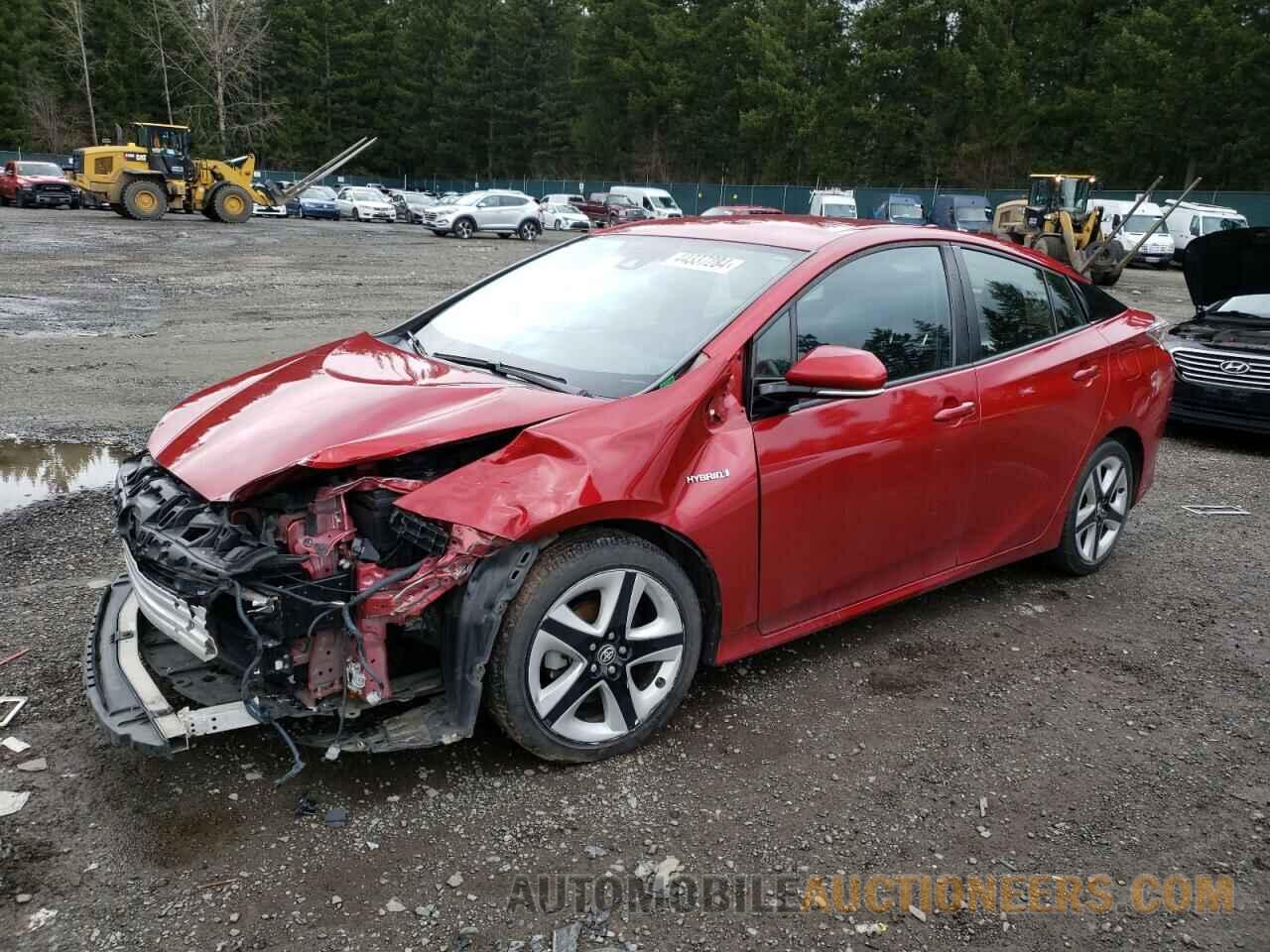 JTDKARFU1H3538687 TOYOTA PRIUS 2017