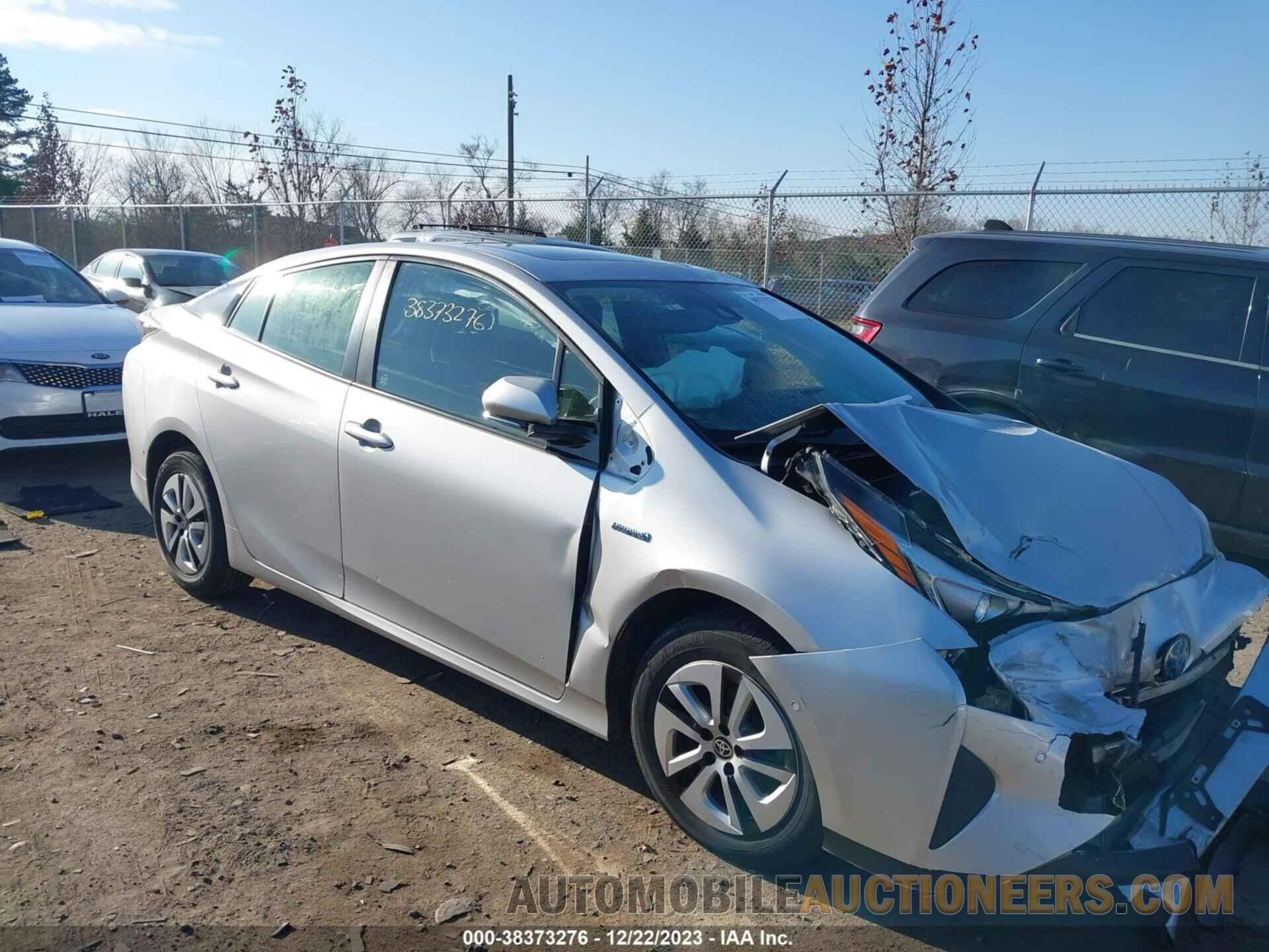 JTDKARFU1H3539192 TOYOTA PRIUS 2017