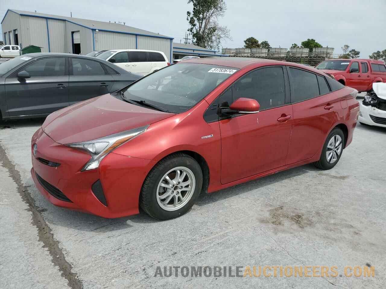 JTDKARFU1H3539323 TOYOTA PRIUS 2017