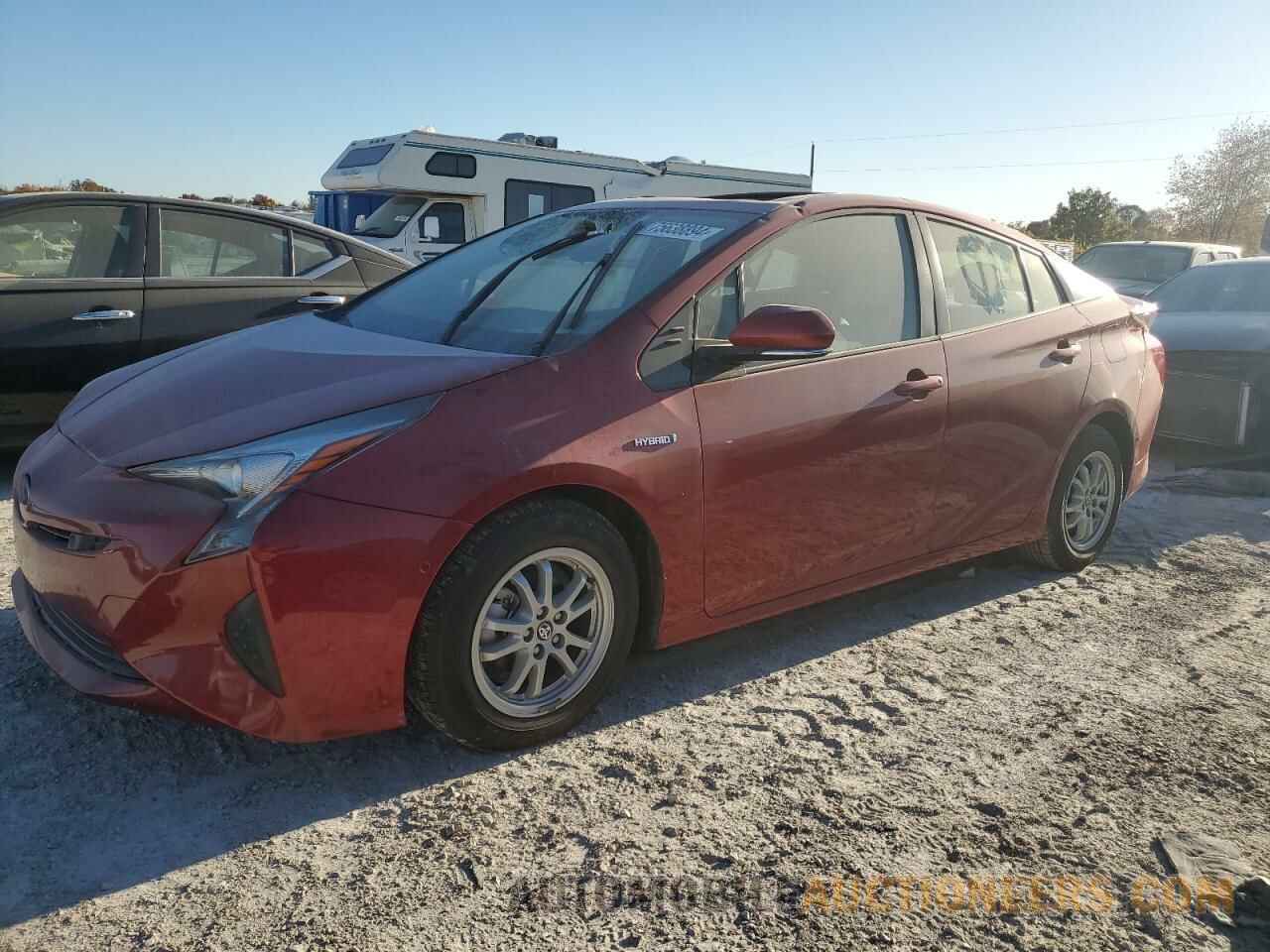 JTDKARFU1J3546911 TOYOTA PRIUS 2018