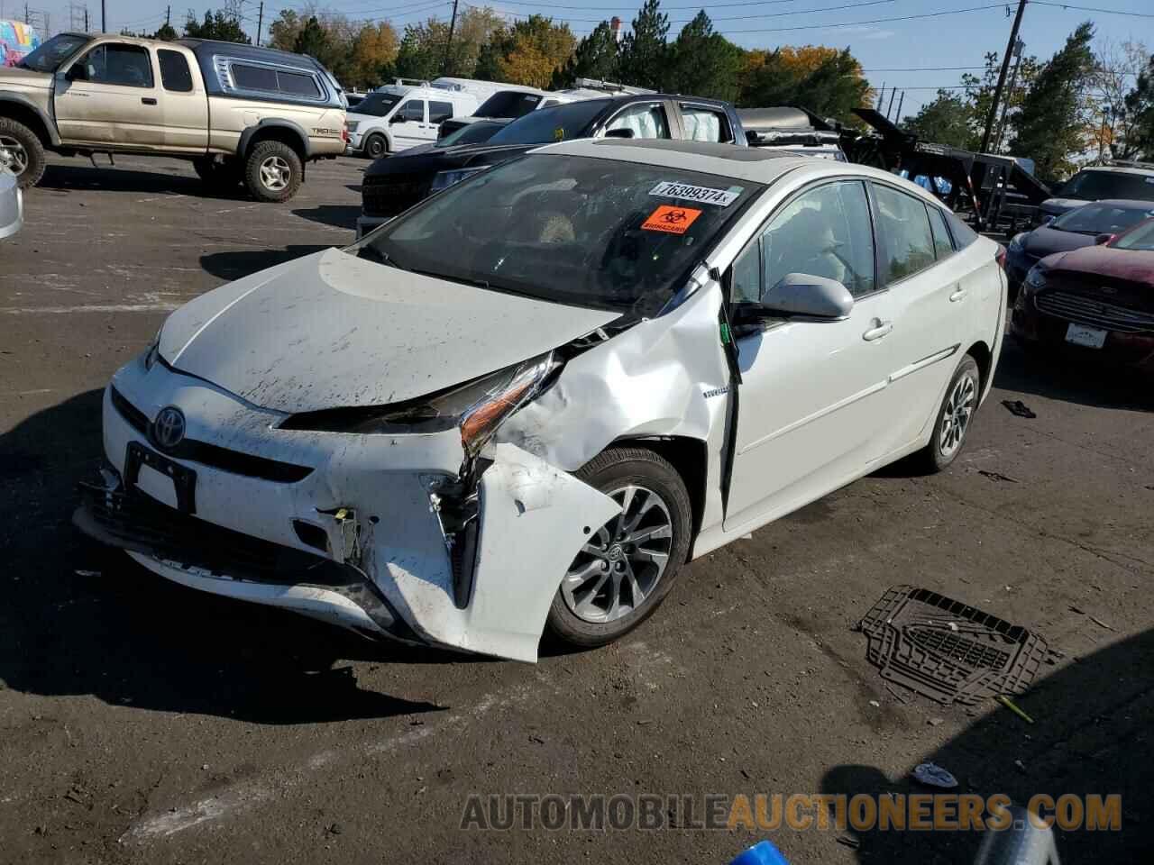 JTDKARFU1K3076610 TOYOTA PRIUS 2019