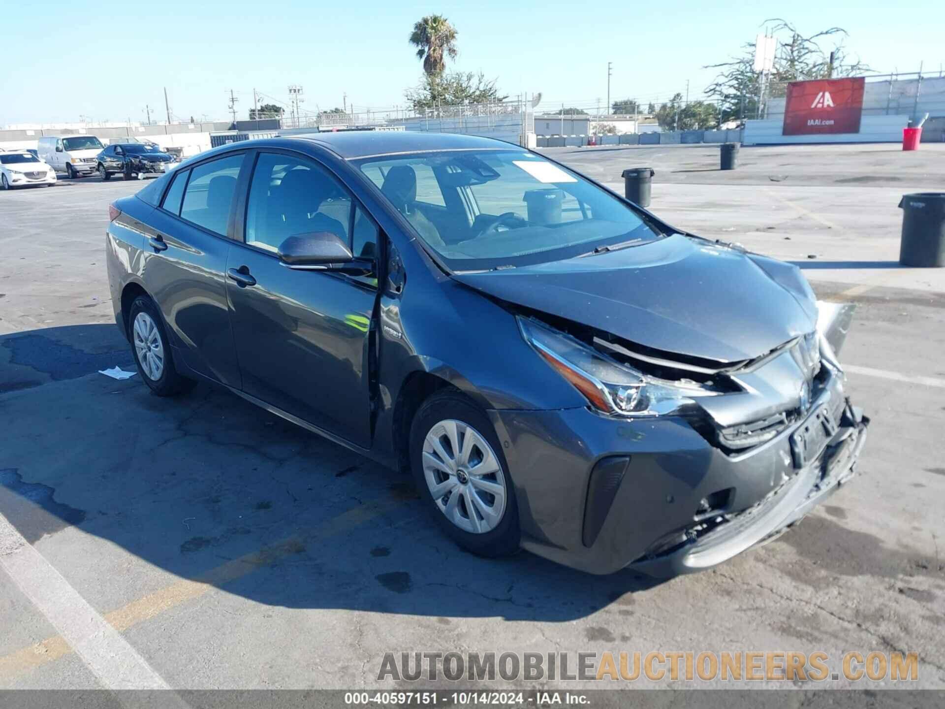 JTDKARFU1K3084092 TOYOTA PRIUS 2019