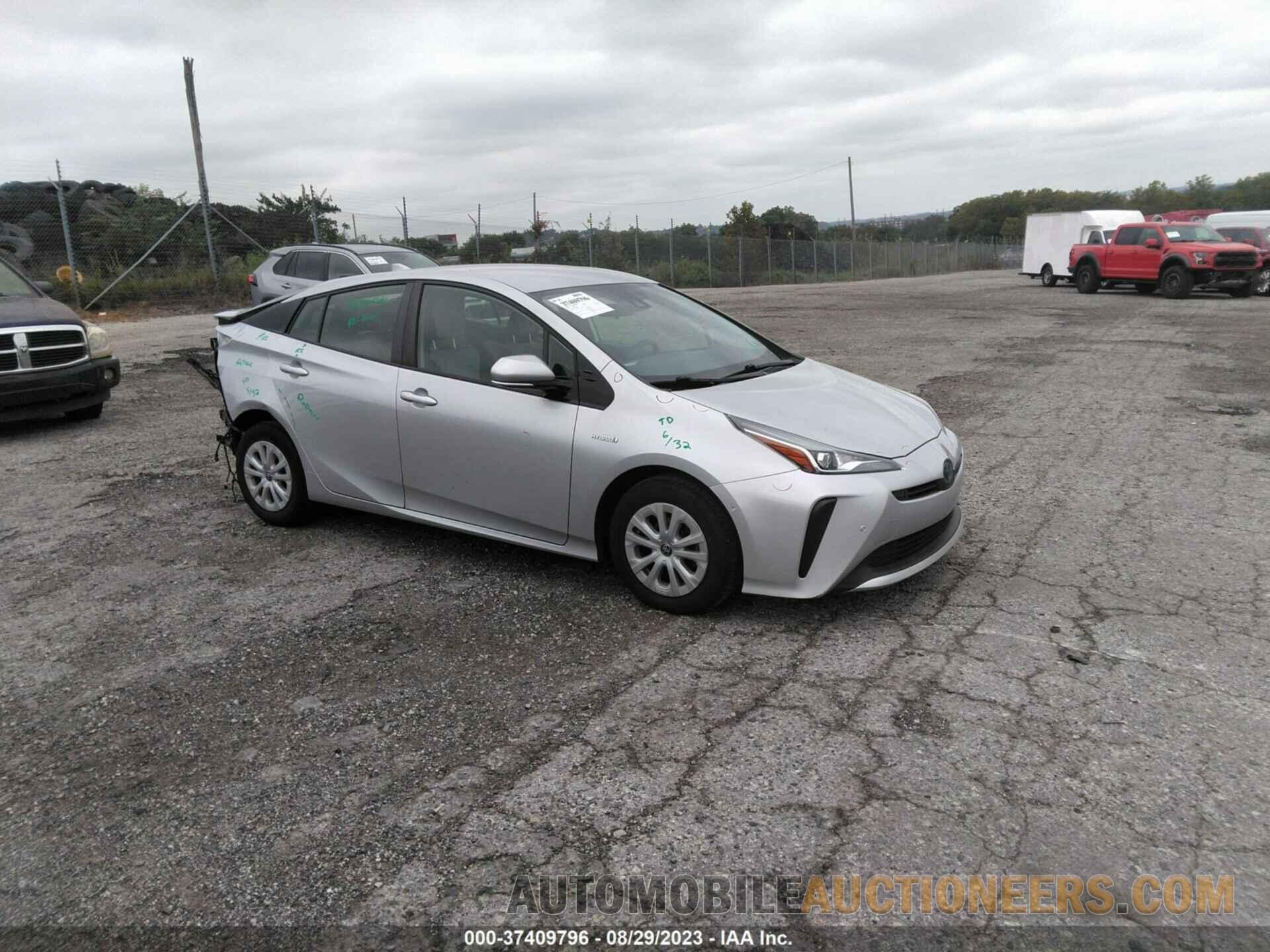 JTDKARFU1K3084674 TOYOTA PRIUS 2019