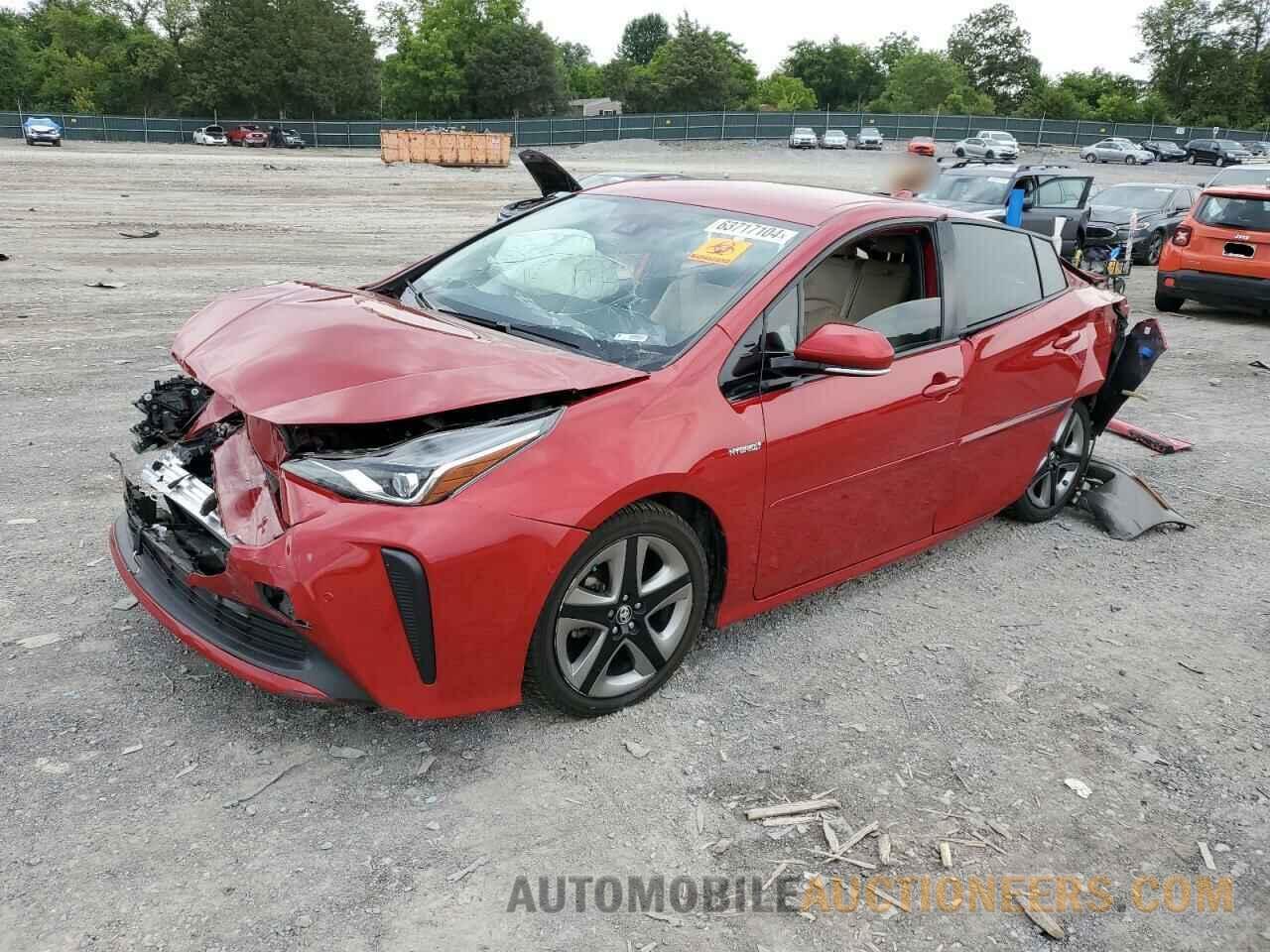 JTDKARFU1K3093746 TOYOTA PRIUS 2019