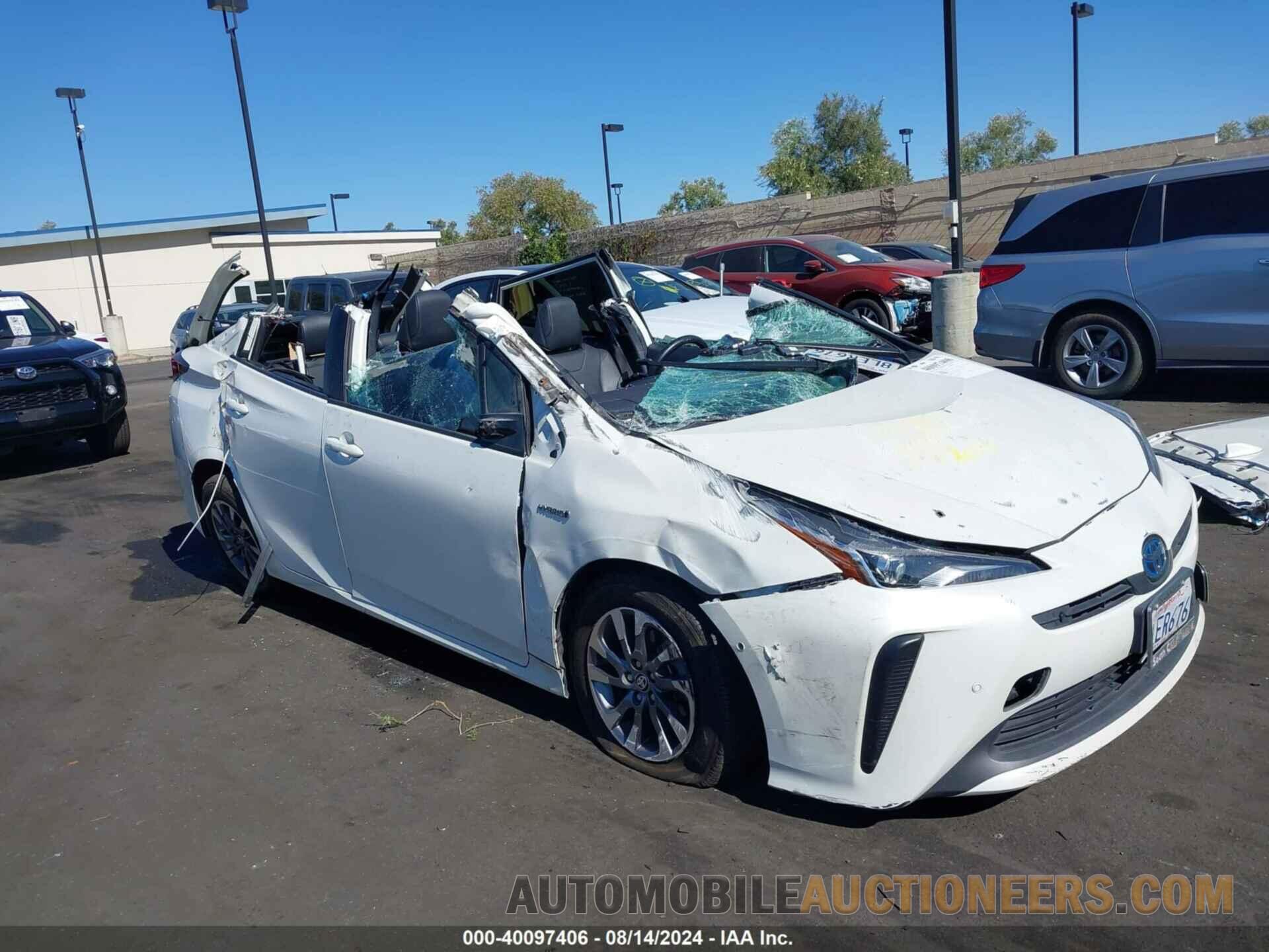 JTDKARFU1K3094203 TOYOTA PRIUS 2019