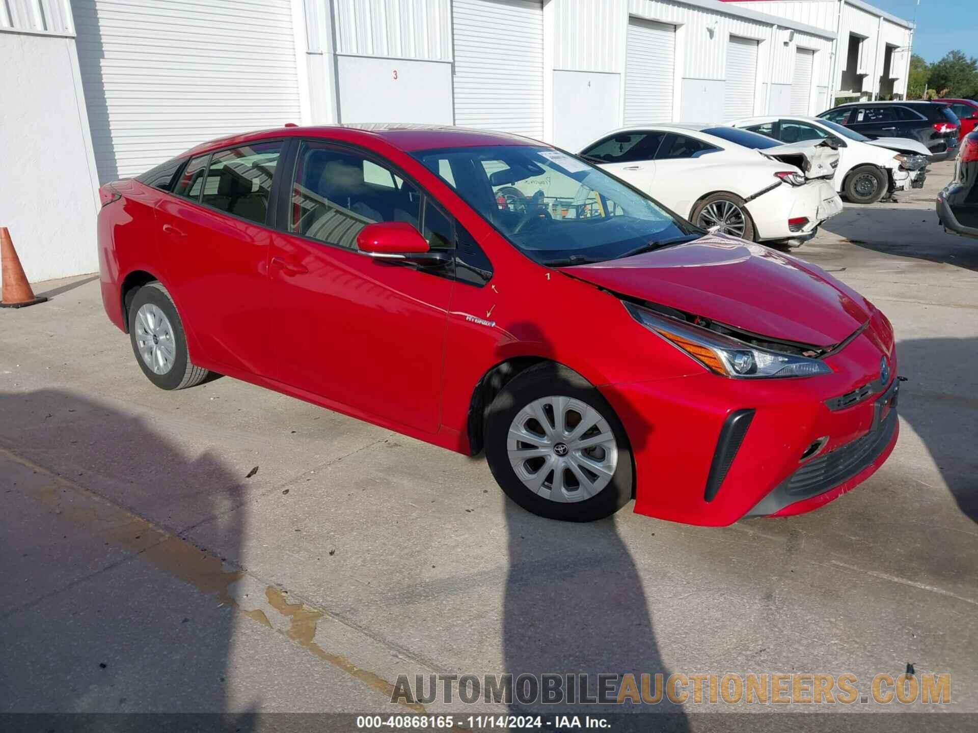 JTDKARFU1K3094332 TOYOTA PRIUS 2019