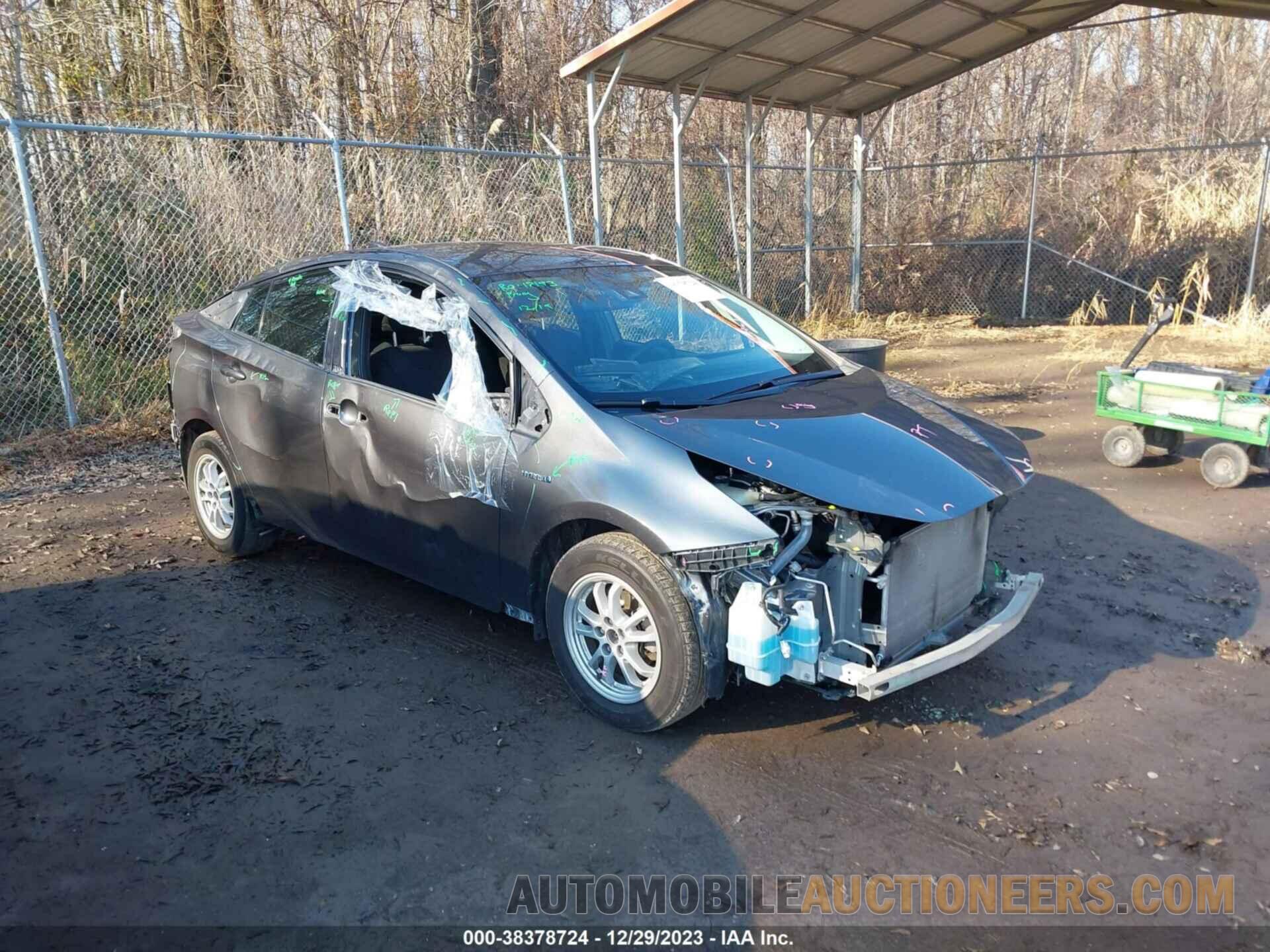 JTDKARFU1L3103905 TOYOTA PRIUS 2020