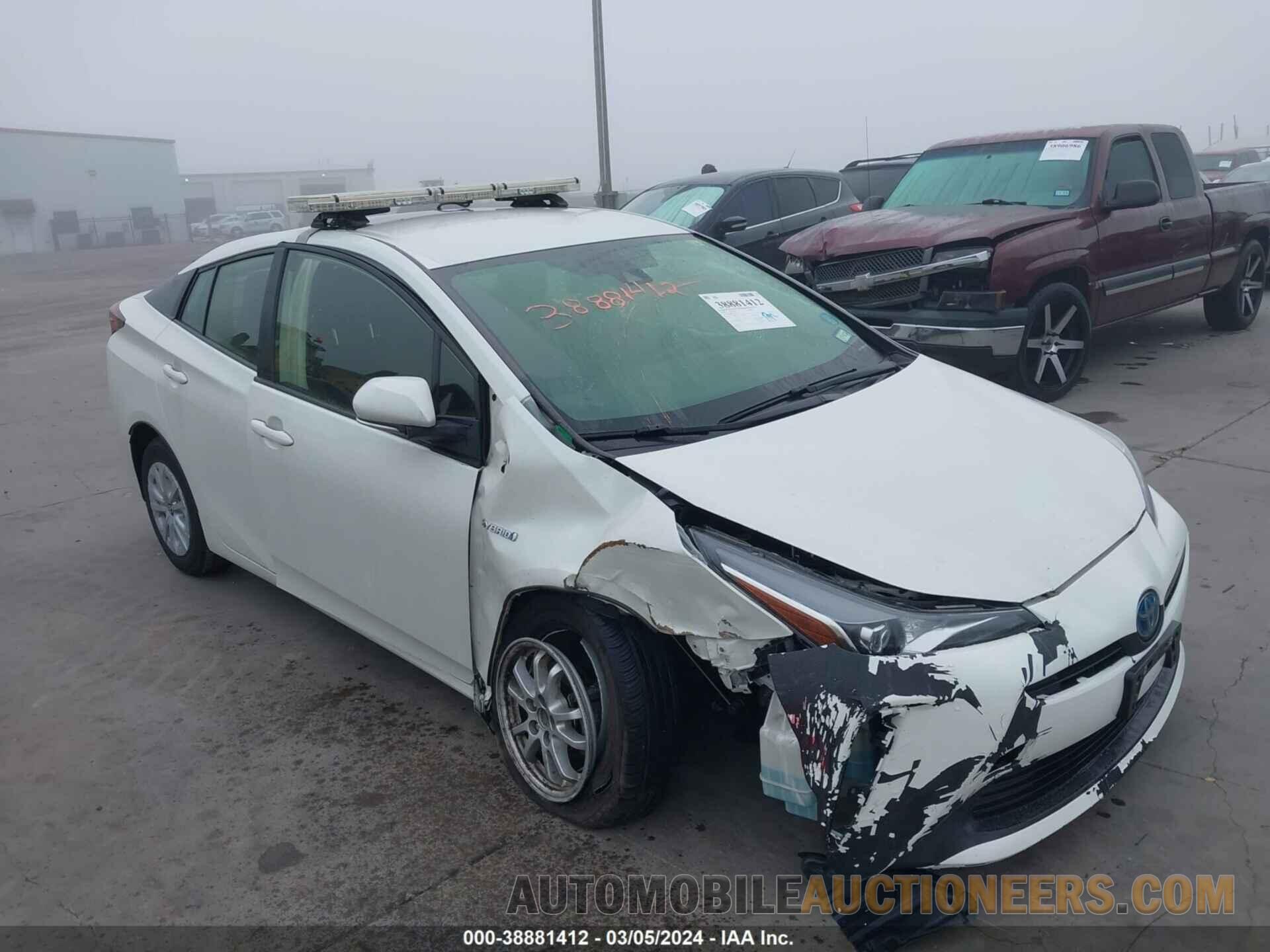 JTDKARFU1L3104262 TOYOTA PRIUS 2020