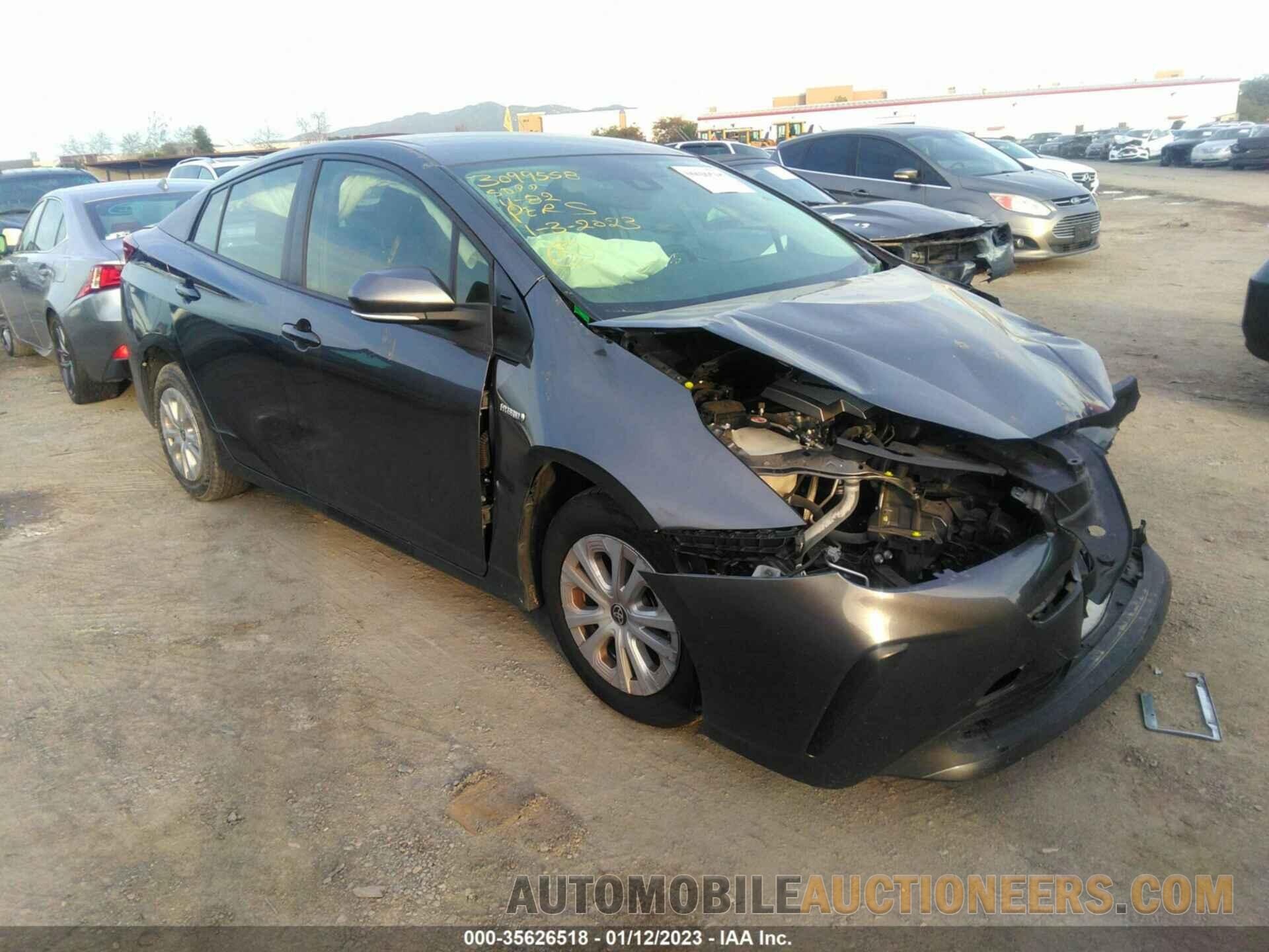 JTDKARFU1L3108571 TOYOTA PRIUS 2020