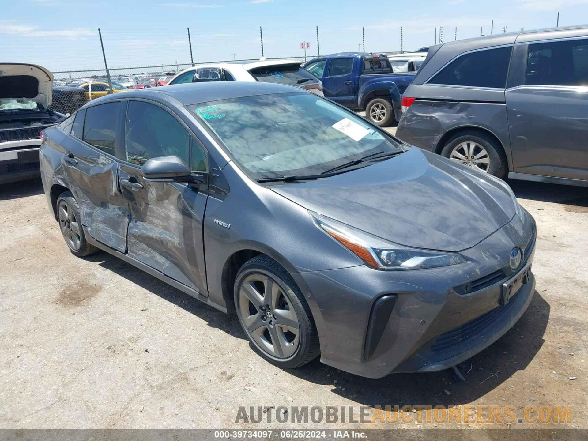 JTDKARFU1L3111325 TOYOTA PRIUS 2020