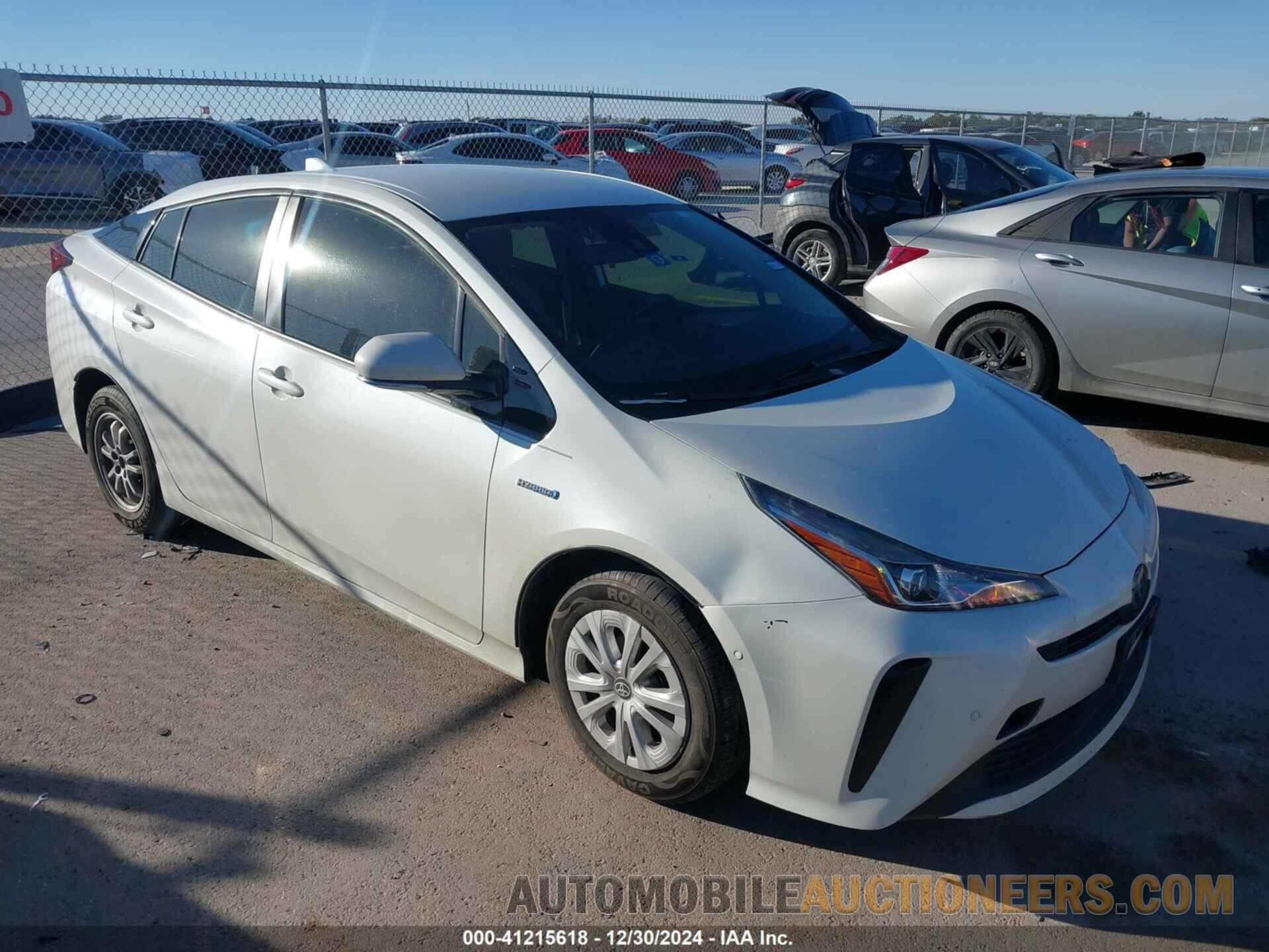 JTDKARFU1L3112233 TOYOTA PRIUS 2020