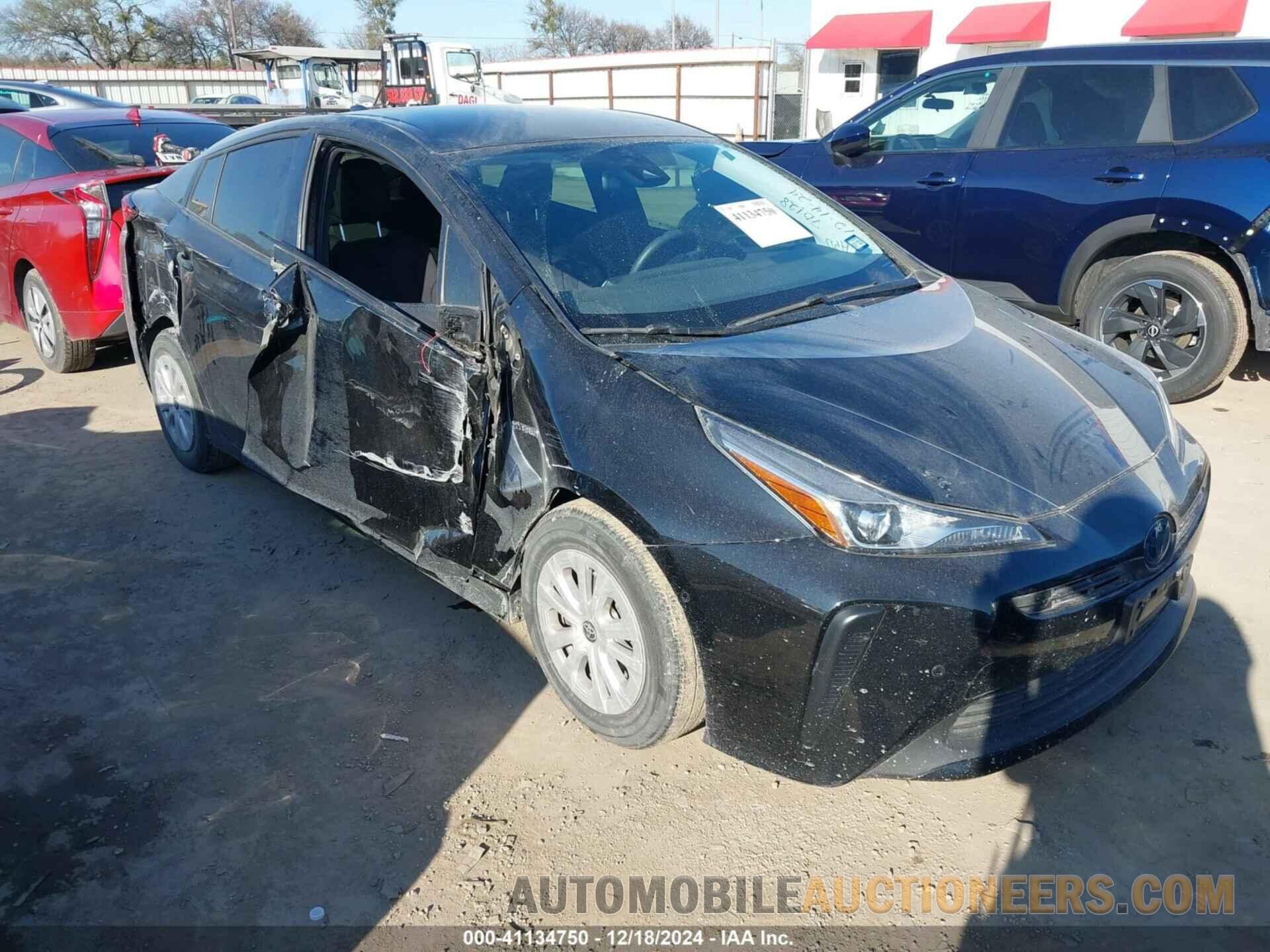 JTDKARFU1L3114502 TOYOTA PRIUS 2020